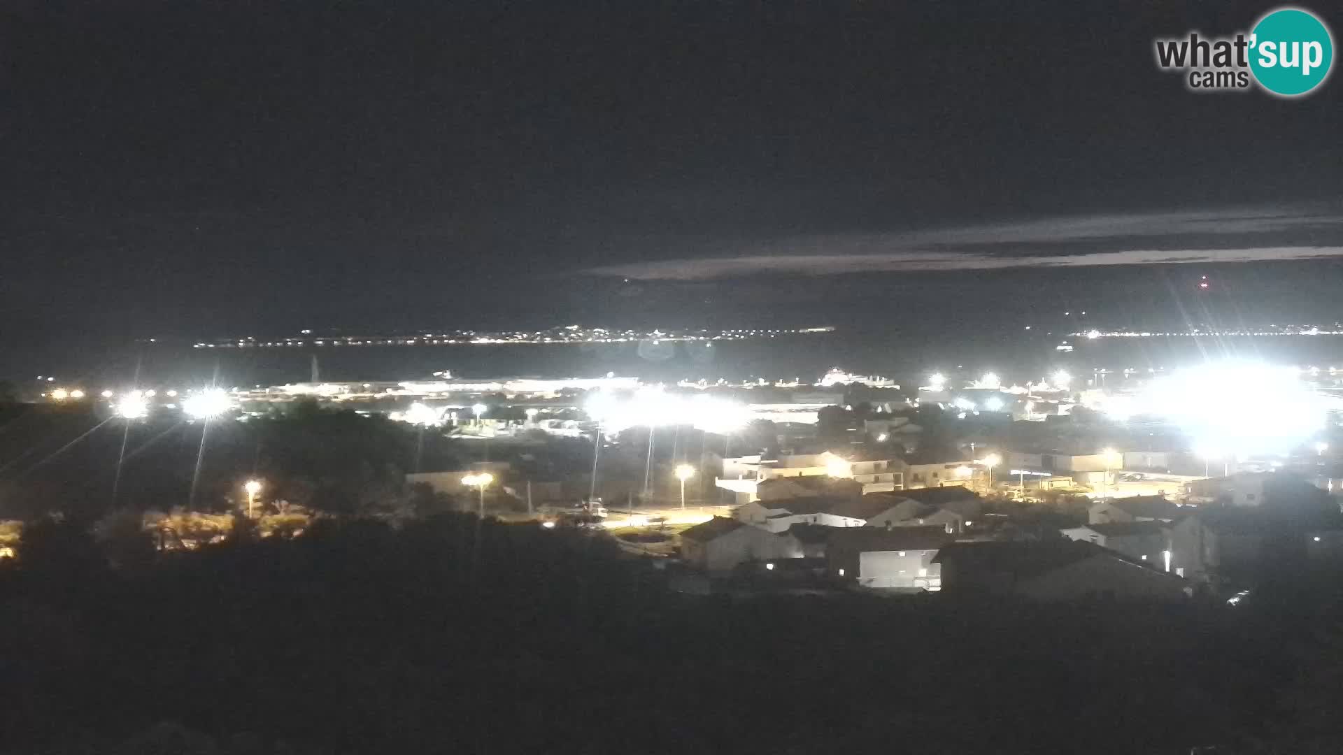 Panorama de la Webcam del Puerto Gazenica de Zadar, Zadar, Croacia