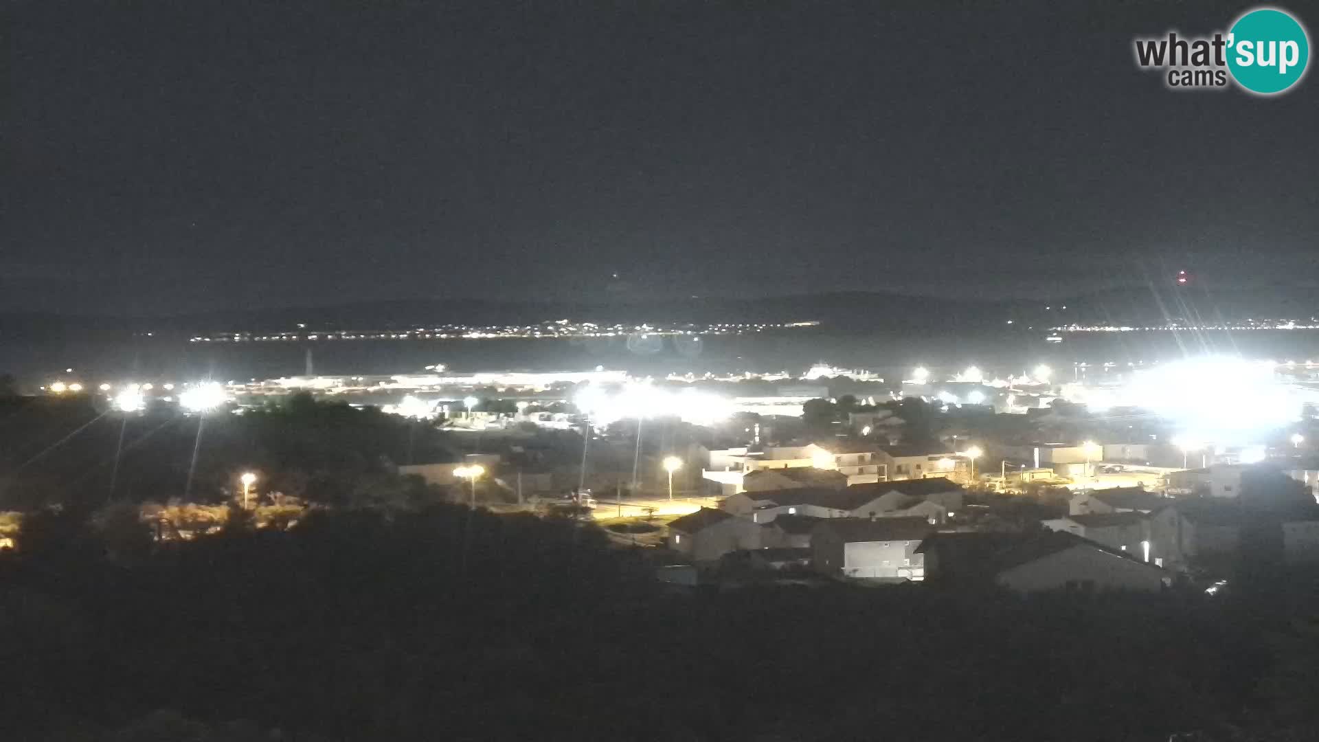 Panorama de la Webcam del Puerto Gazenica de Zadar, Zadar, Croacia