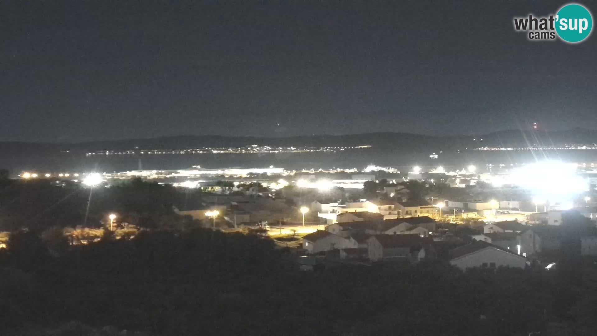 Zadar Port Gazenica Webcam Panorama, Zadar, Kroatien