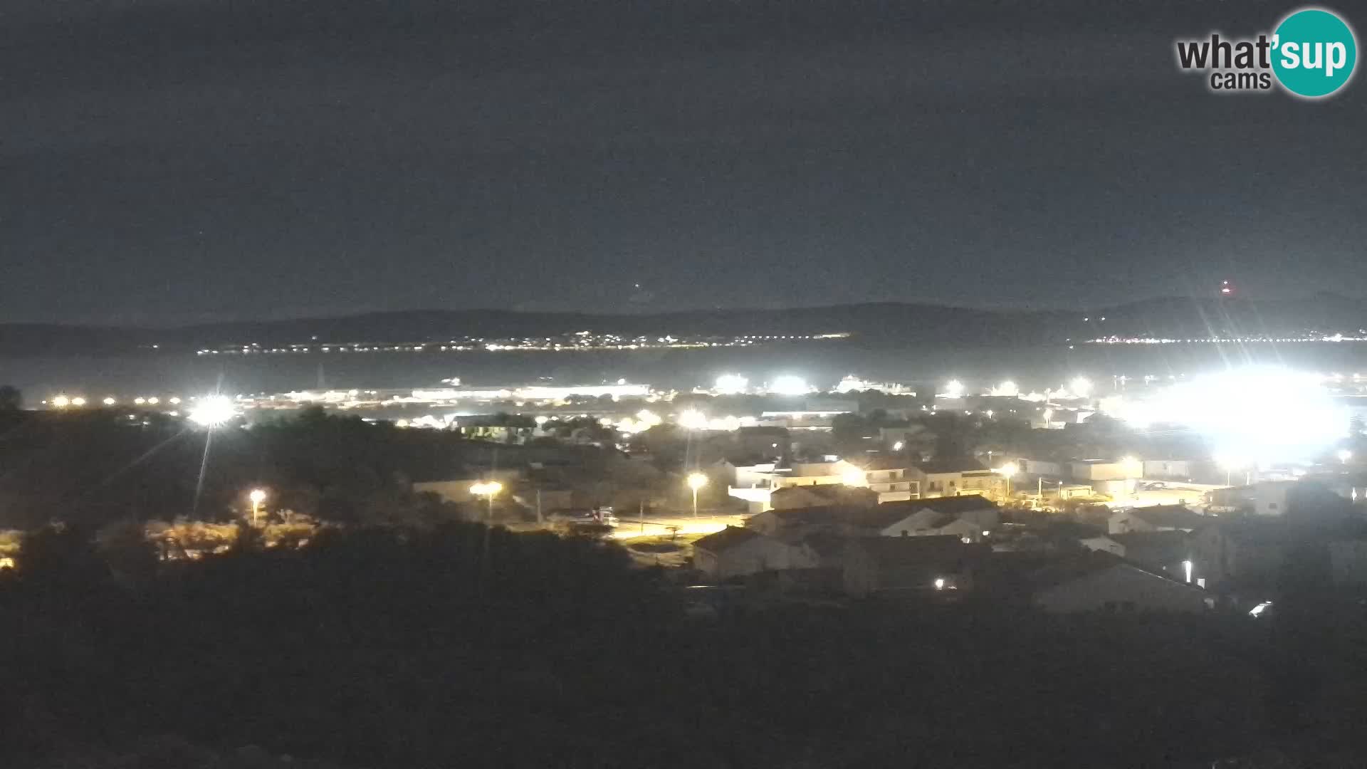 Panorama de la Webcam del Puerto Gazenica de Zadar, Zadar, Croacia