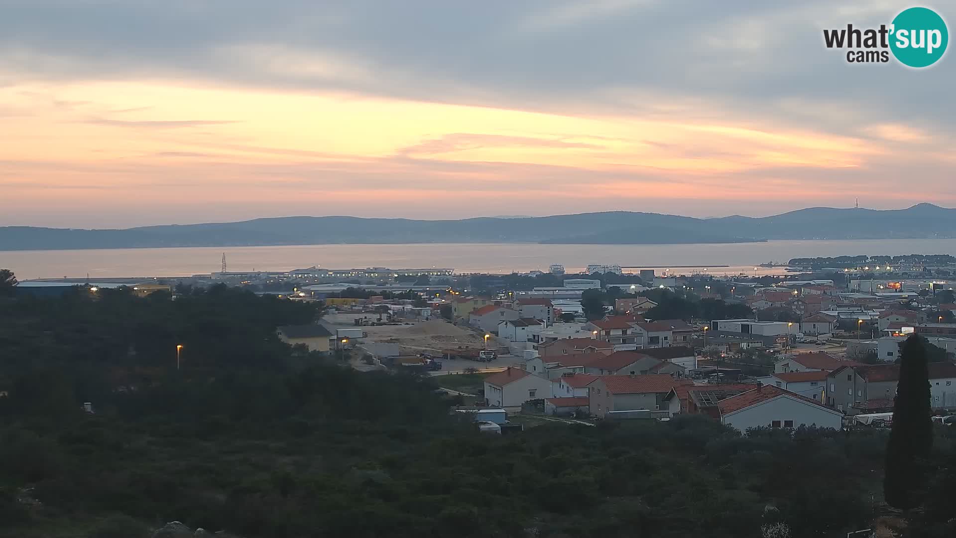 Zadar Port Gazenica Webcam Panorama, Zadar, Croatia
