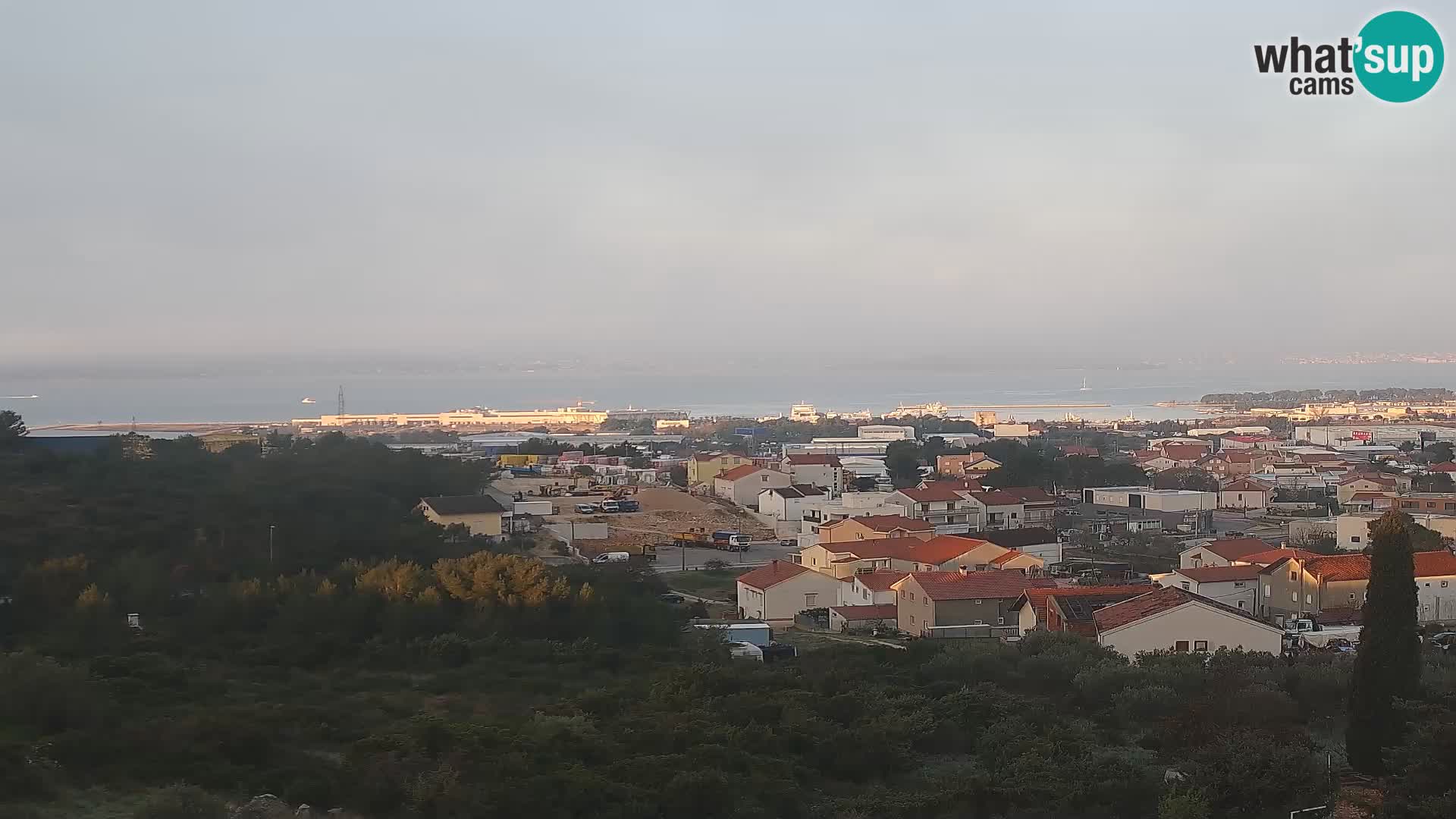 Zadar Porto di Gazenica Webcam Panorama, Zara, Croazia