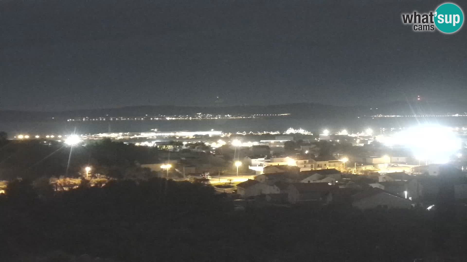 Zadar Pristanišče Gazenica s panoramsko spletno kamero, Zadar, Hrvaška