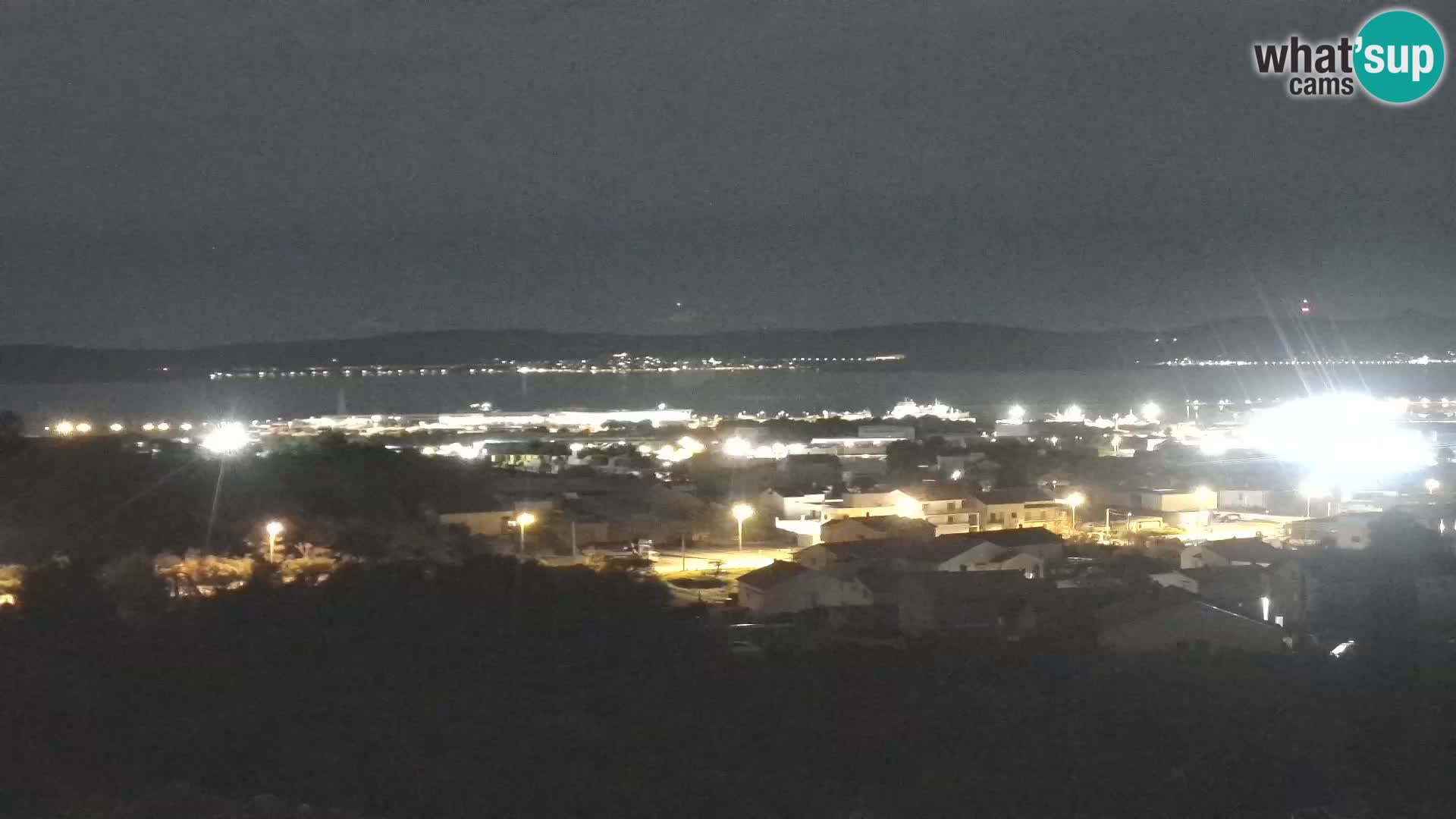 Panoramska web kamera Luke Gaženica u Zadru, Hrvatska