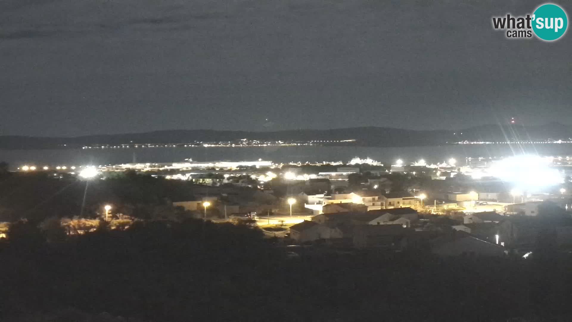 Panorama de la Webcam del Puerto Gazenica de Zadar, Zadar, Croacia