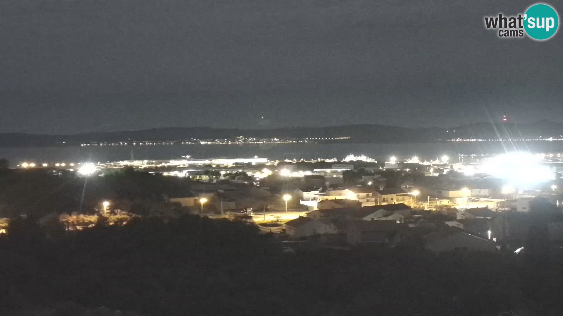 Panoramska web kamera Luke Gaženica u Zadru, Hrvatska