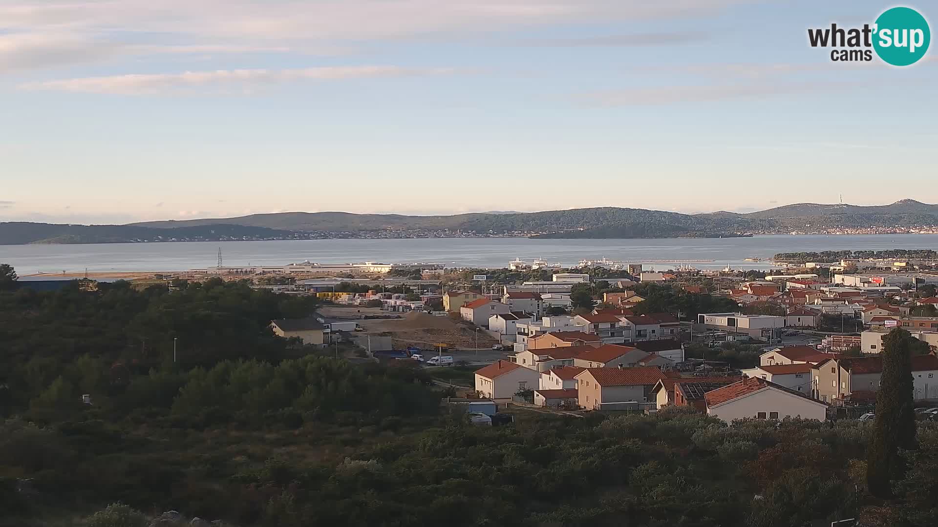 Zadar Pristanišče Gazenica s panoramsko spletno kamero, Zadar, Hrvaška