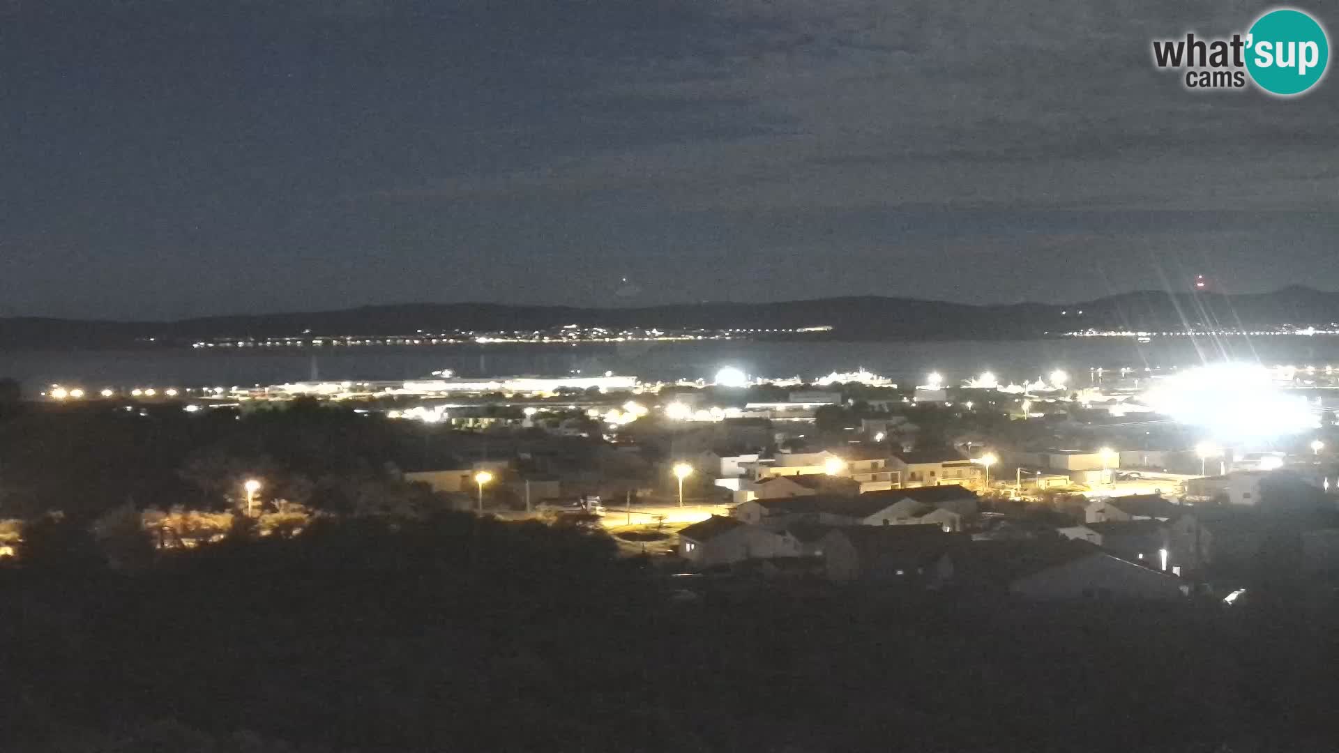 Zadar Port Gazenica Webcam Panorama, Zadar, Kroatien