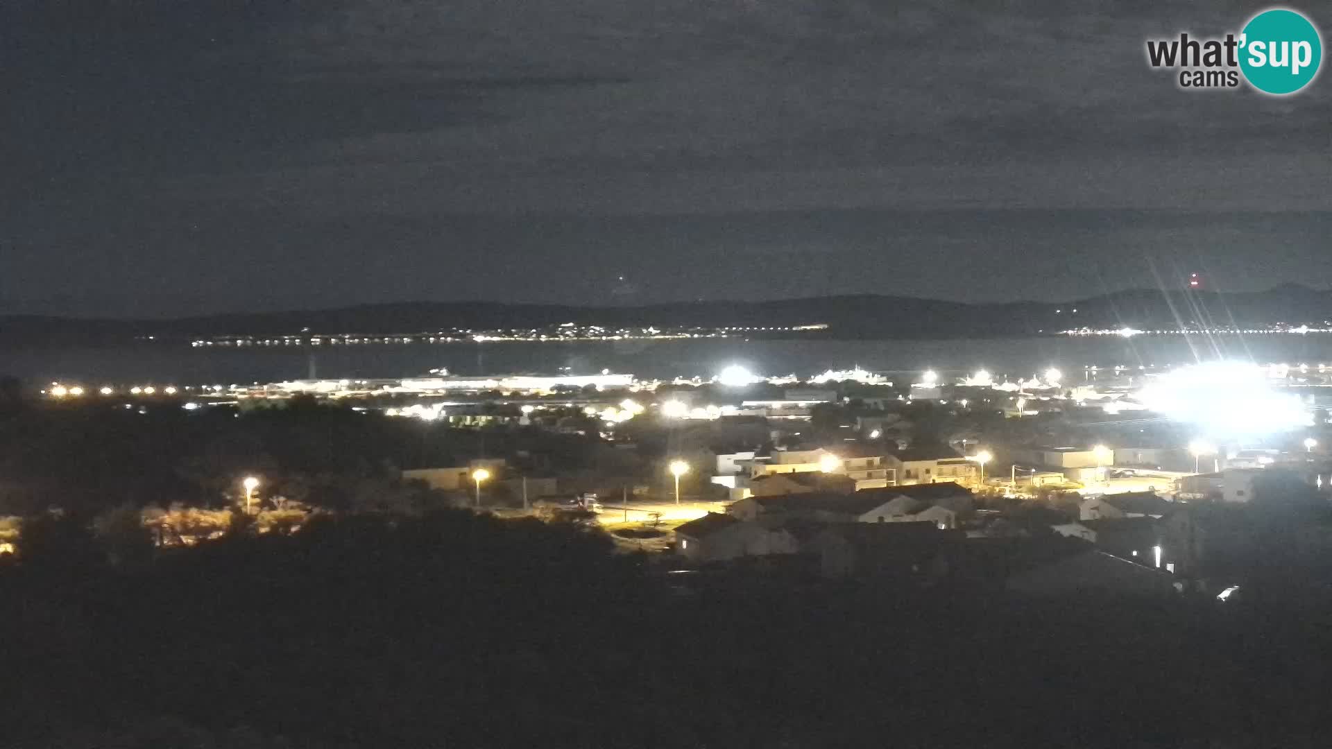 Panorama de la Webcam del Puerto Gazenica de Zadar, Zadar, Croacia