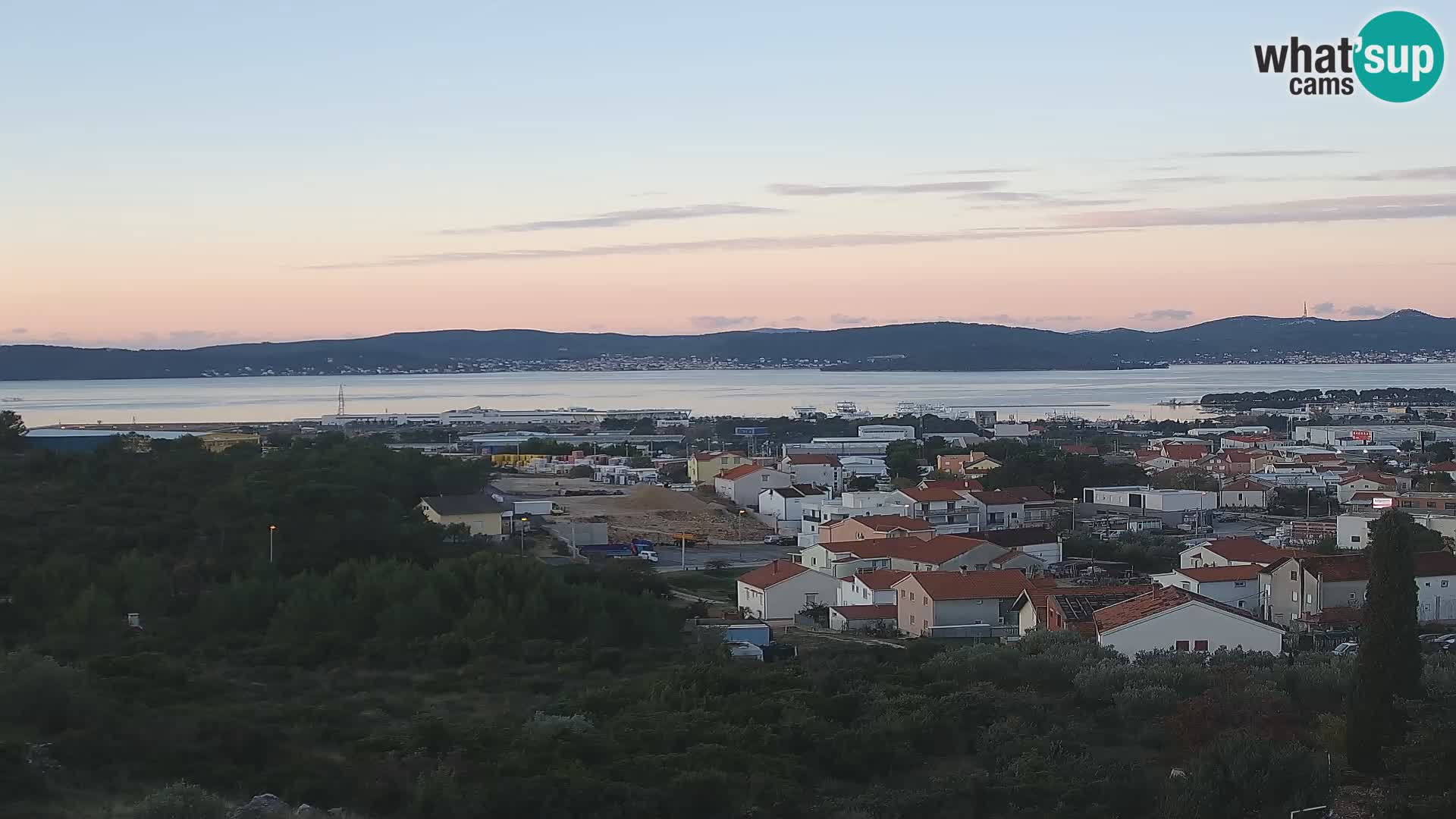 Zadar Port Gazenica Webcam Panorama, Zadar, Croatia