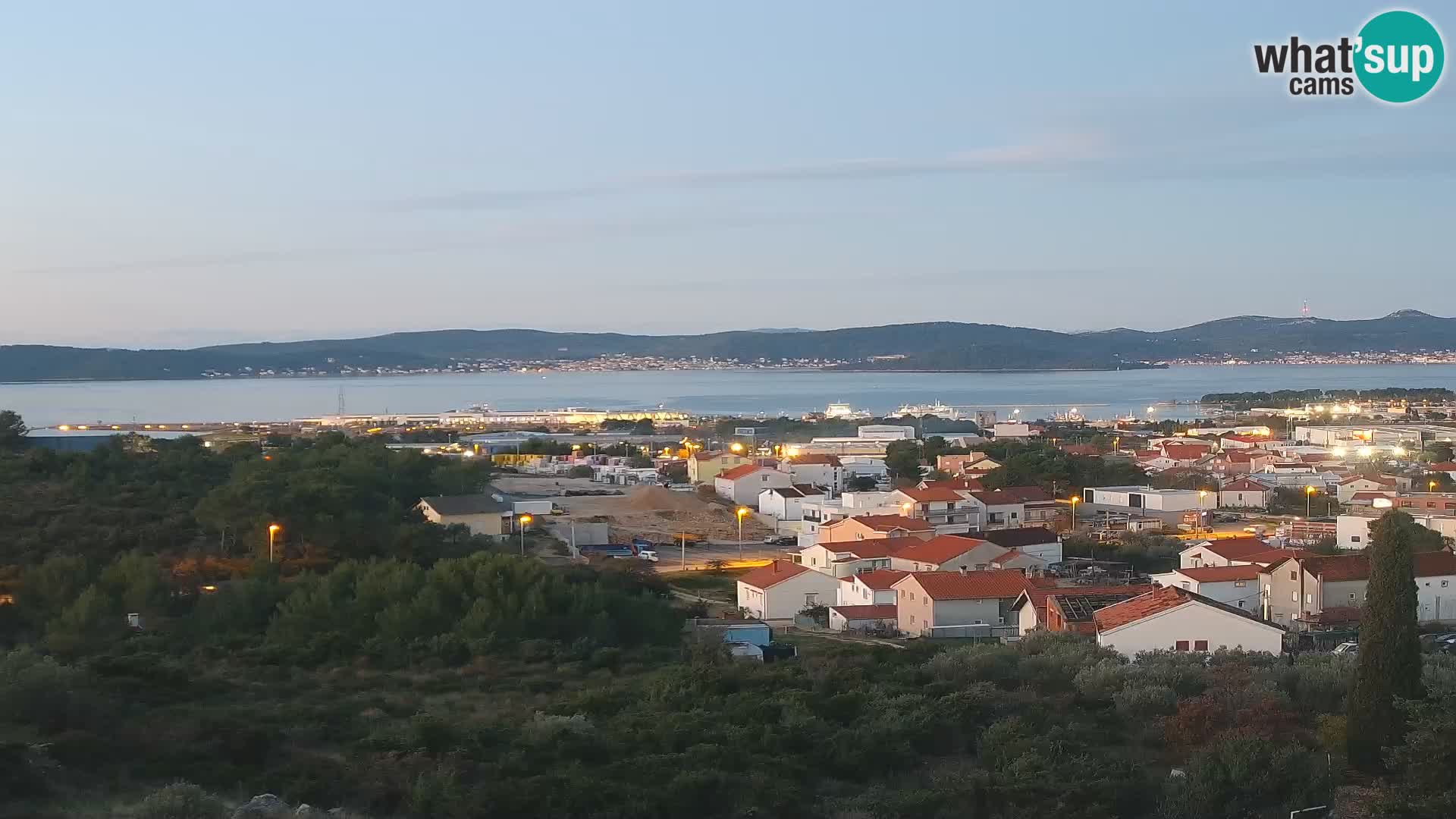 Zadar Porto di Gazenica Webcam Panorama, Zara, Croazia