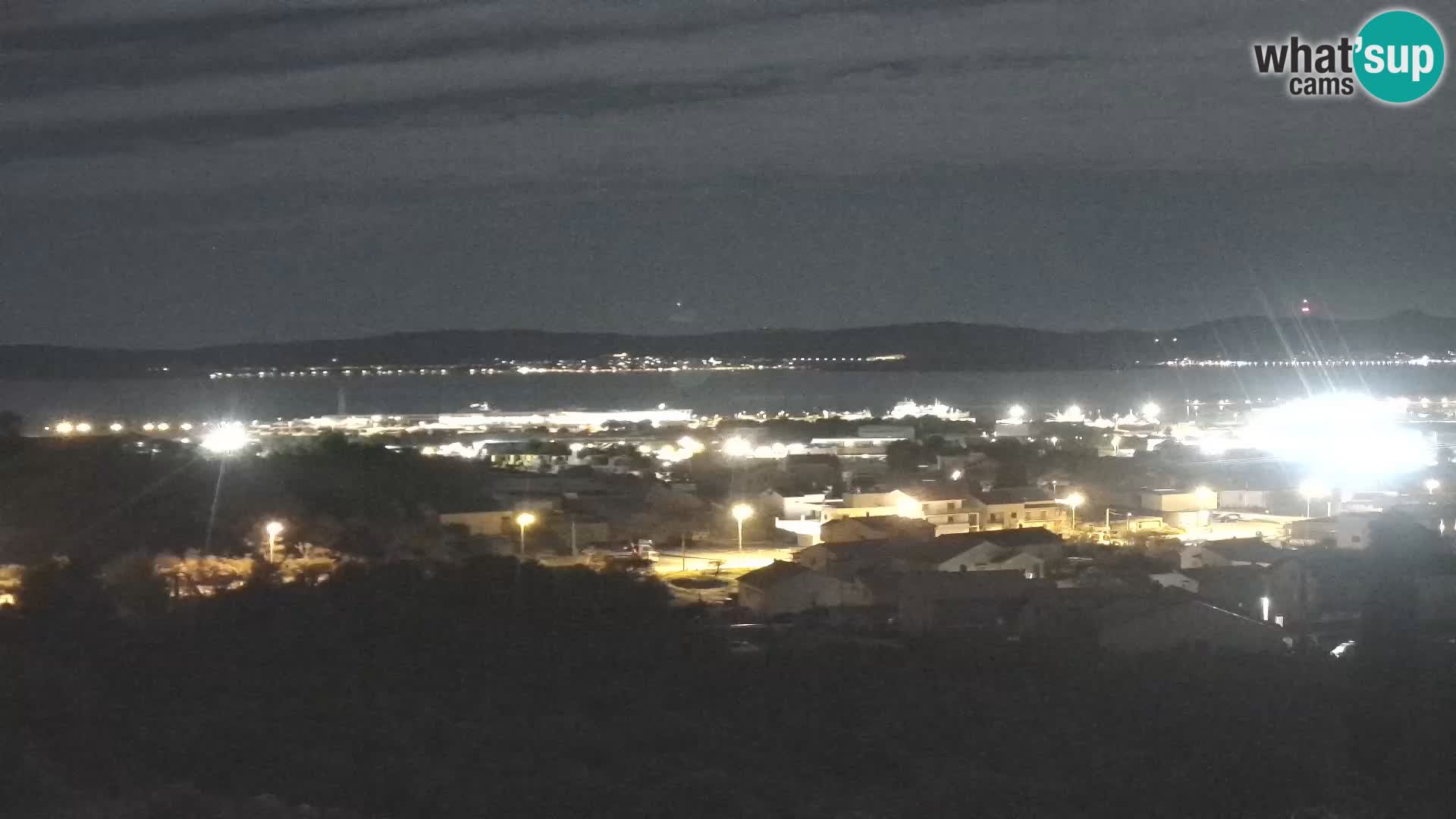 Zadar Pristanišče Gazenica s panoramsko spletno kamero, Zadar, Hrvaška