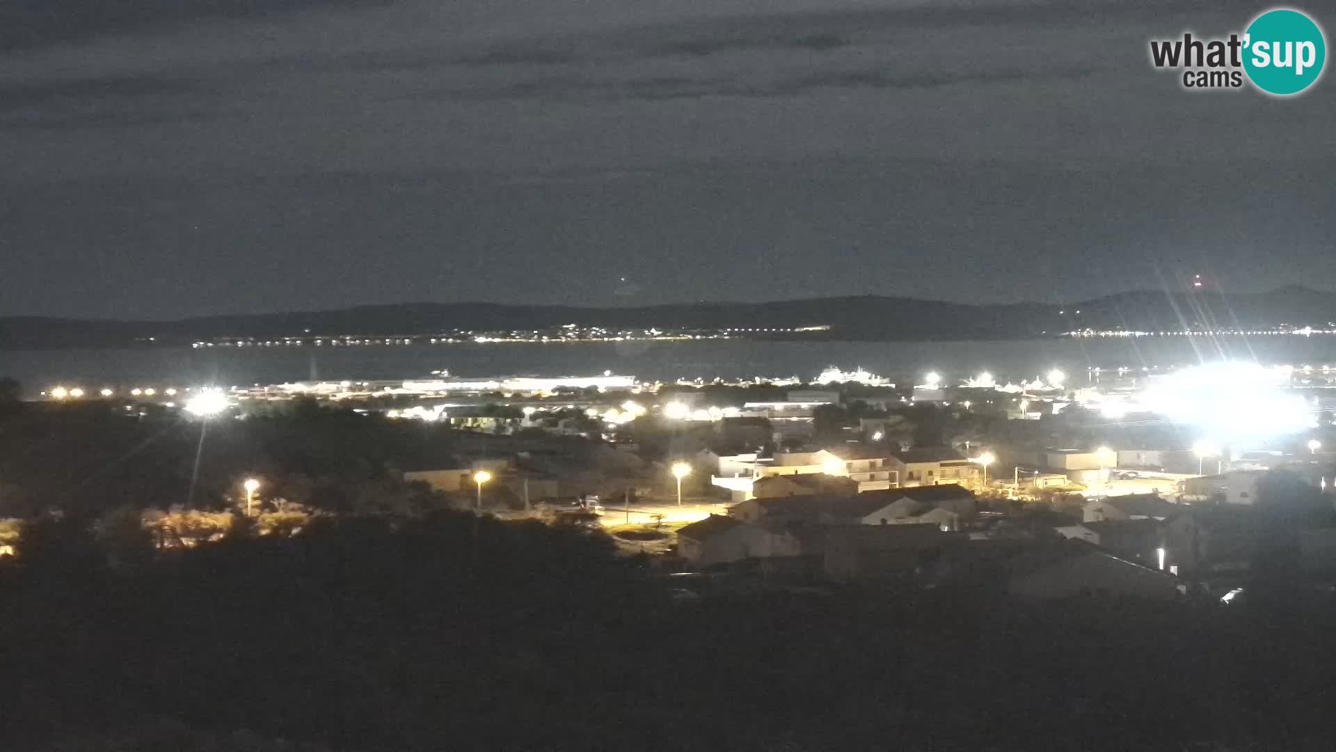 Panoramska web kamera Luke Gaženica u Zadru, Hrvatska