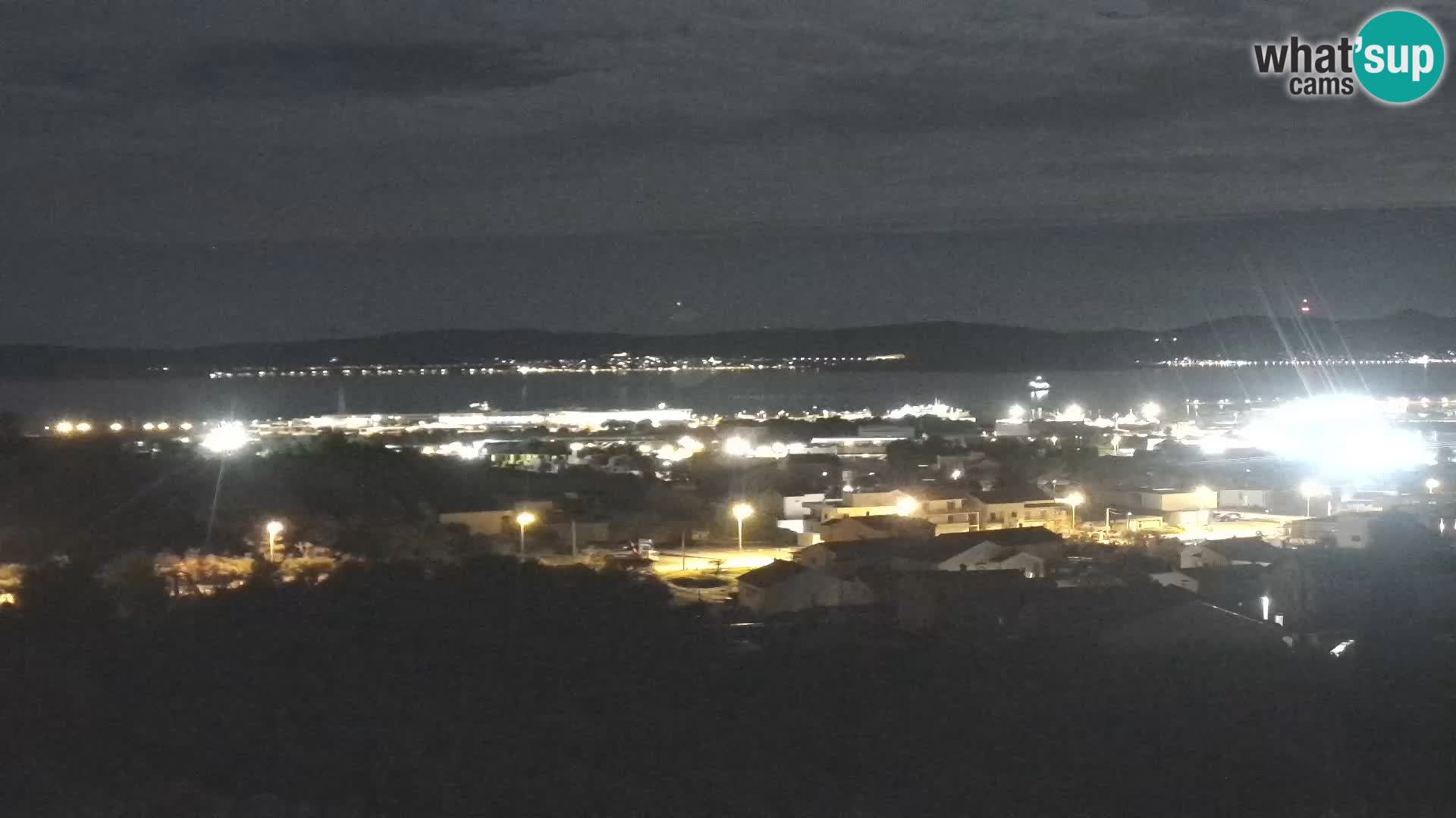 Zadar Port Gazenica Webcam Panorama, Zadar, Kroatien