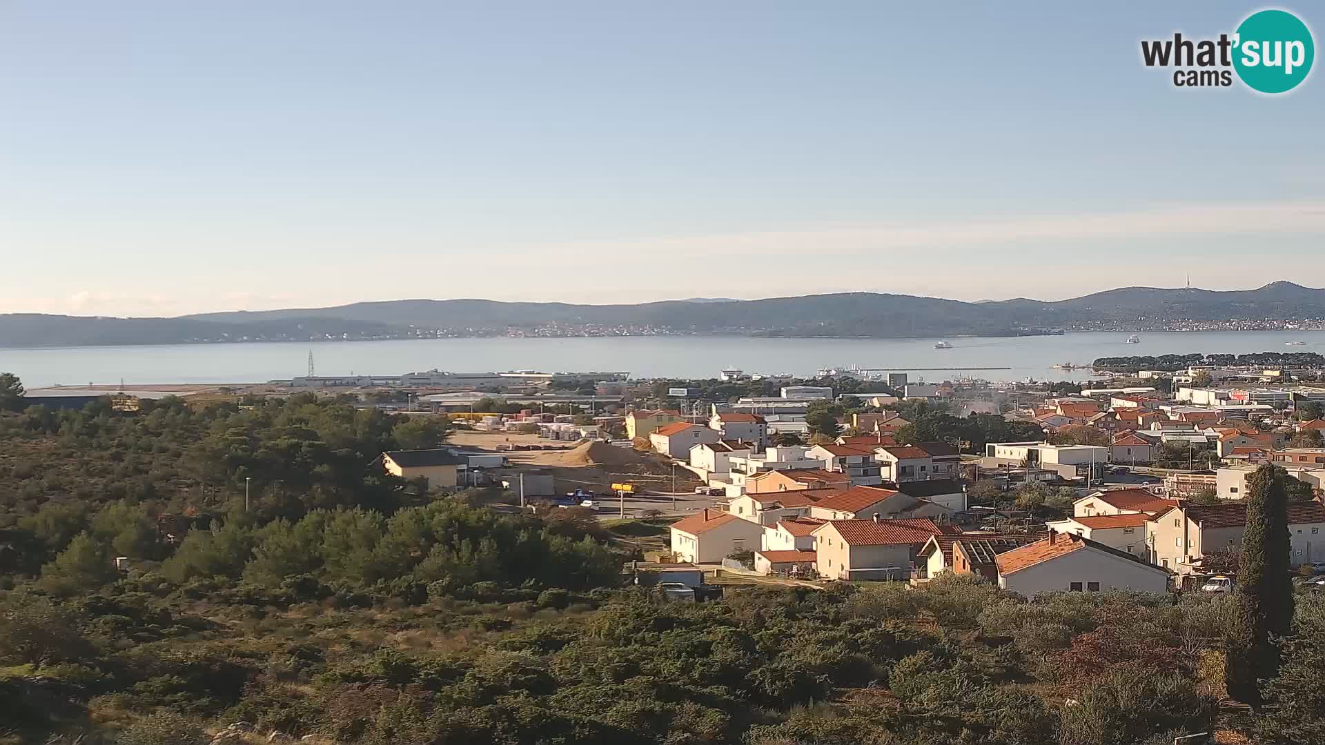 Zadar Port Gazenica Webcam Panorama, Zadar, Kroatien