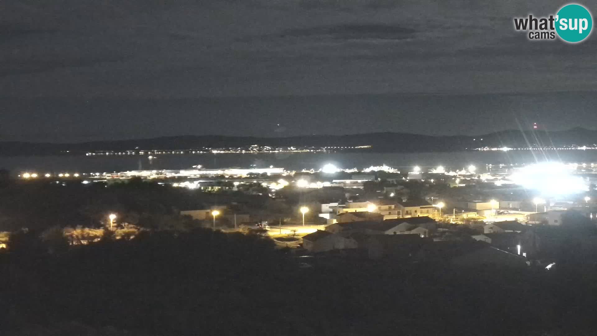 Zadar Port Gazenica Webcam Panorama, Zadar, Kroatien