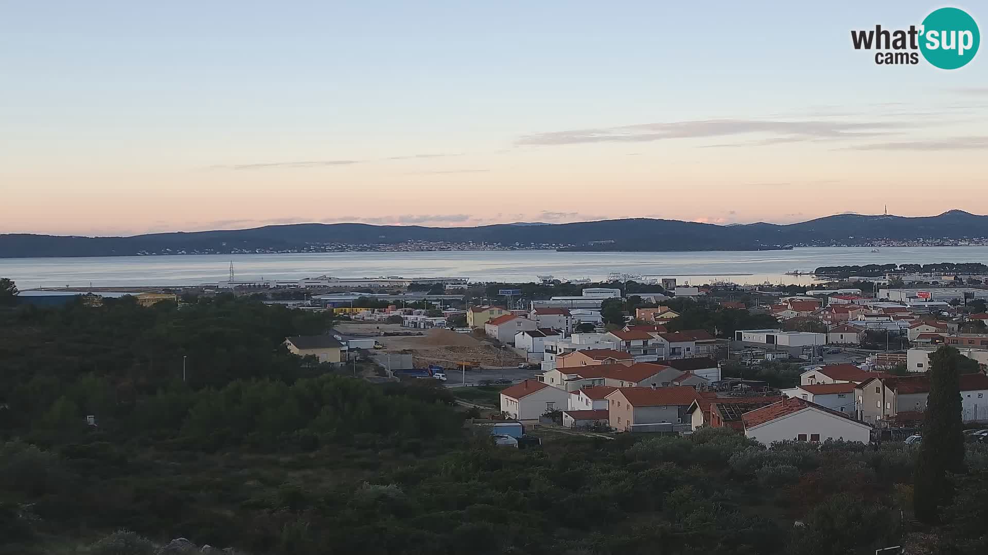 Zadar Port Gazenica Webcam Panorama, Zadar, Kroatien