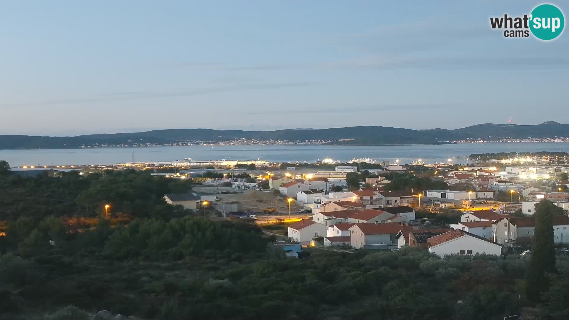 Zadar Port Gazenica Webcam Panorama, Zadar, Croatie