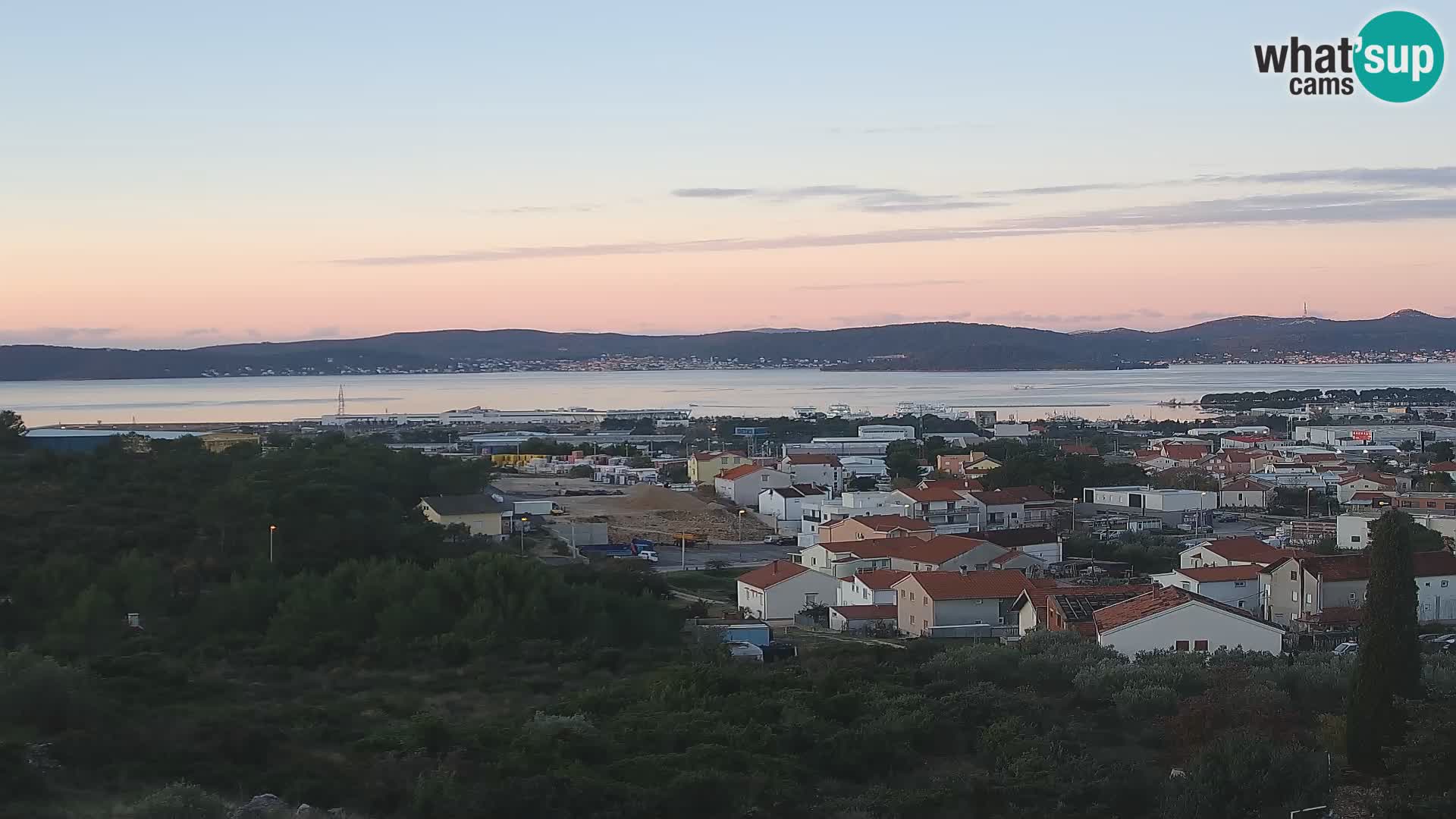 Zadar Port Gazenica Webcam Panorama, Zadar, Croatie