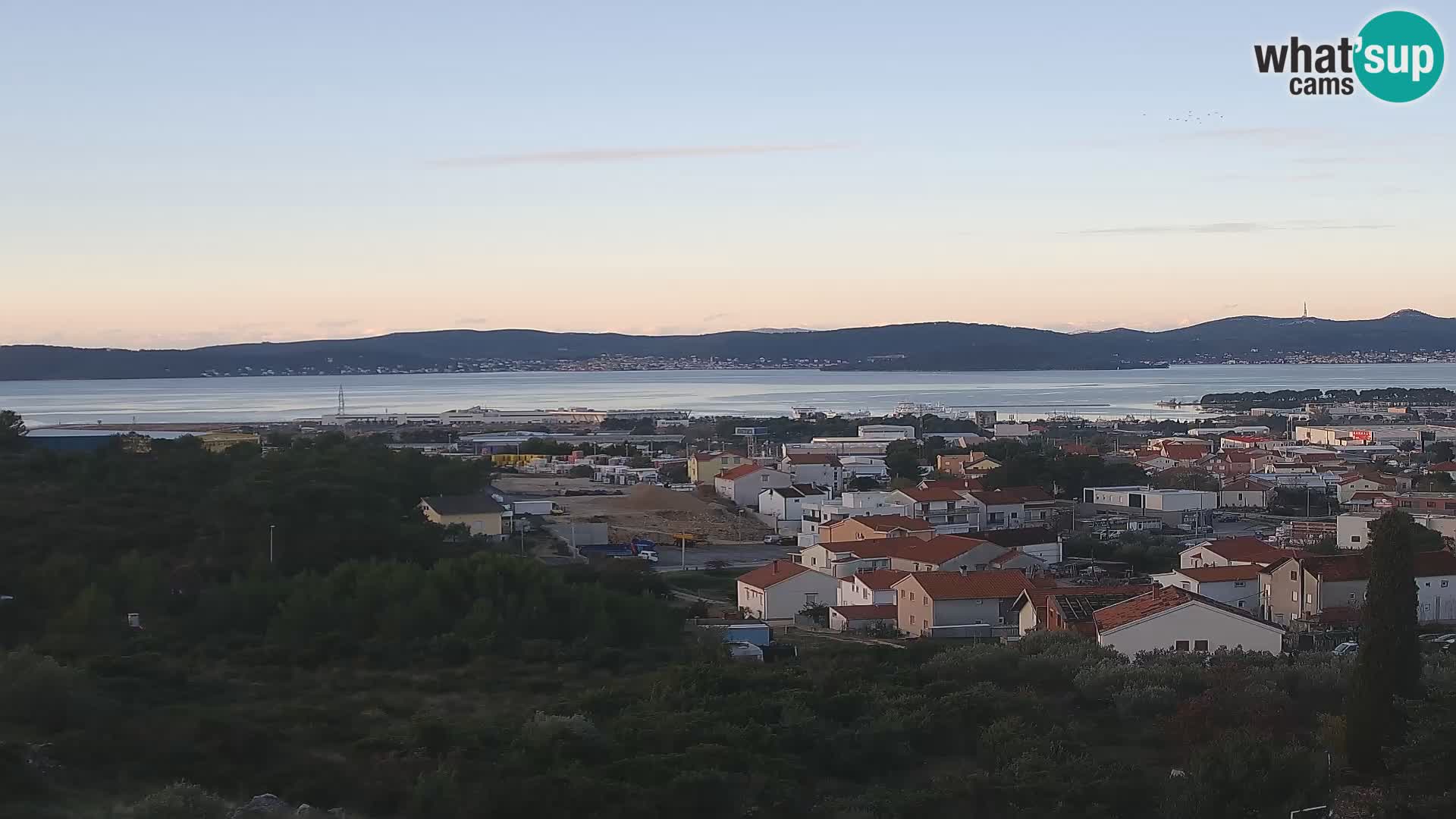 Panorama de la Webcam del Puerto Gazenica de Zadar, Zadar, Croacia