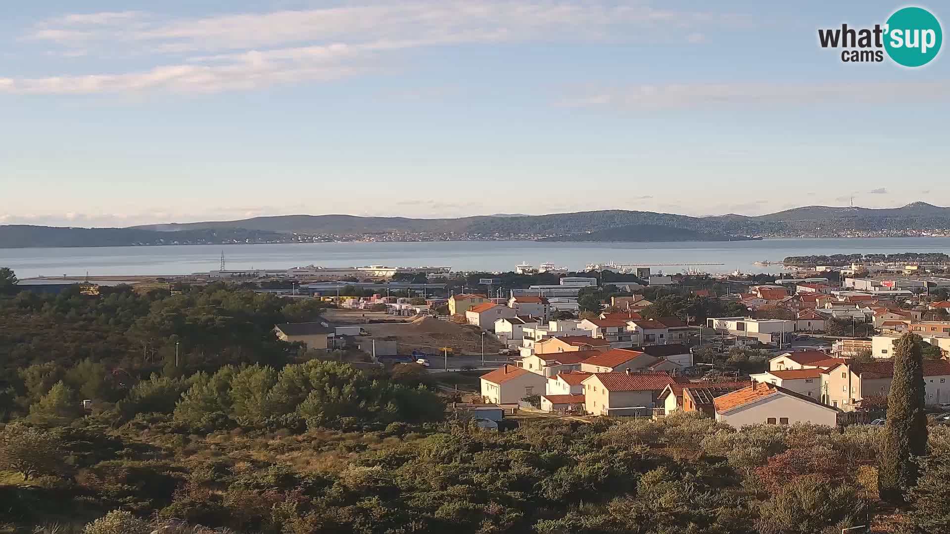 Zadar Port Gazenica Webcam Panorama, Zadar, Croatie