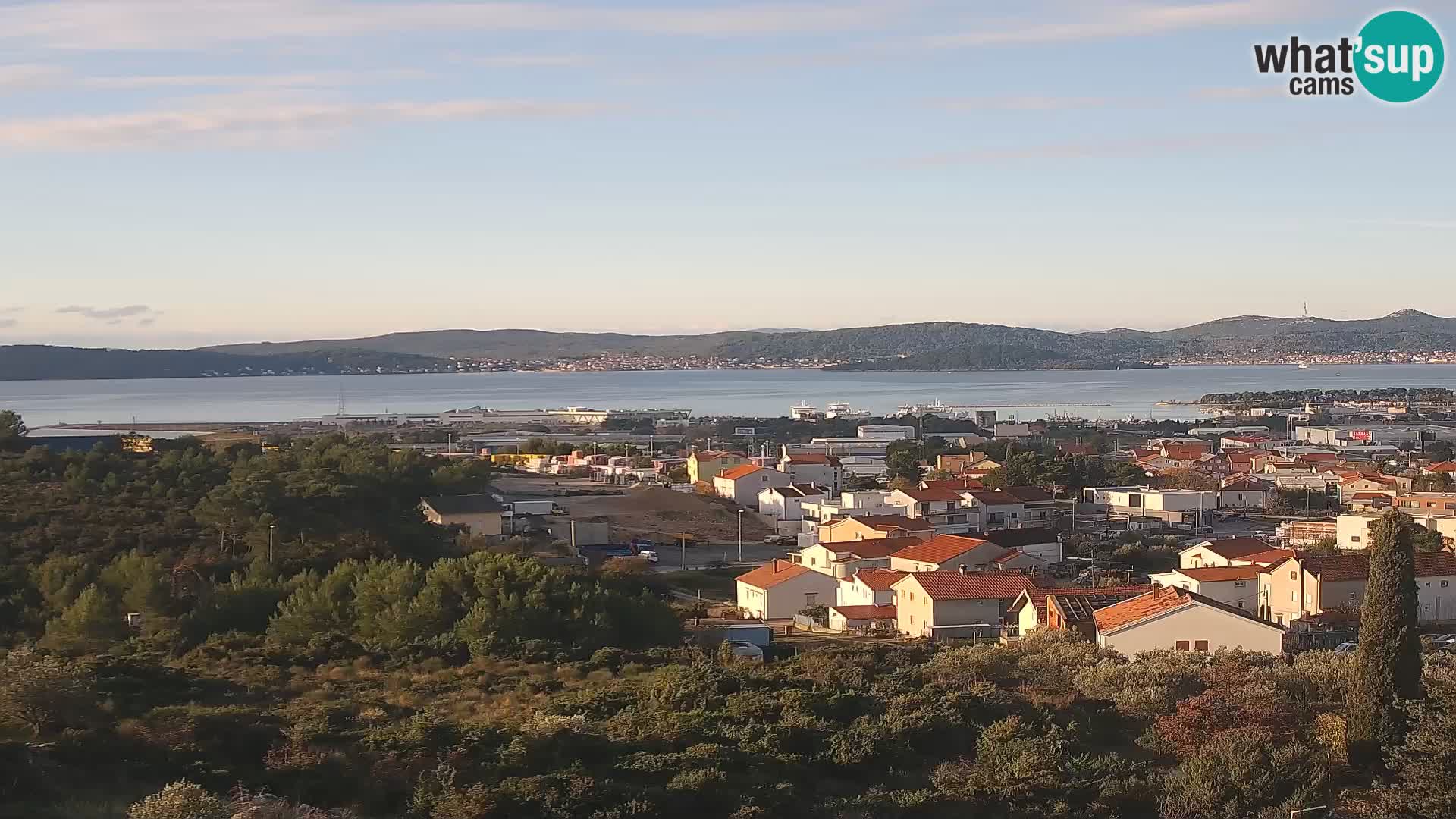 Zadar Pristanišče Gazenica s panoramsko spletno kamero, Zadar, Hrvaška
