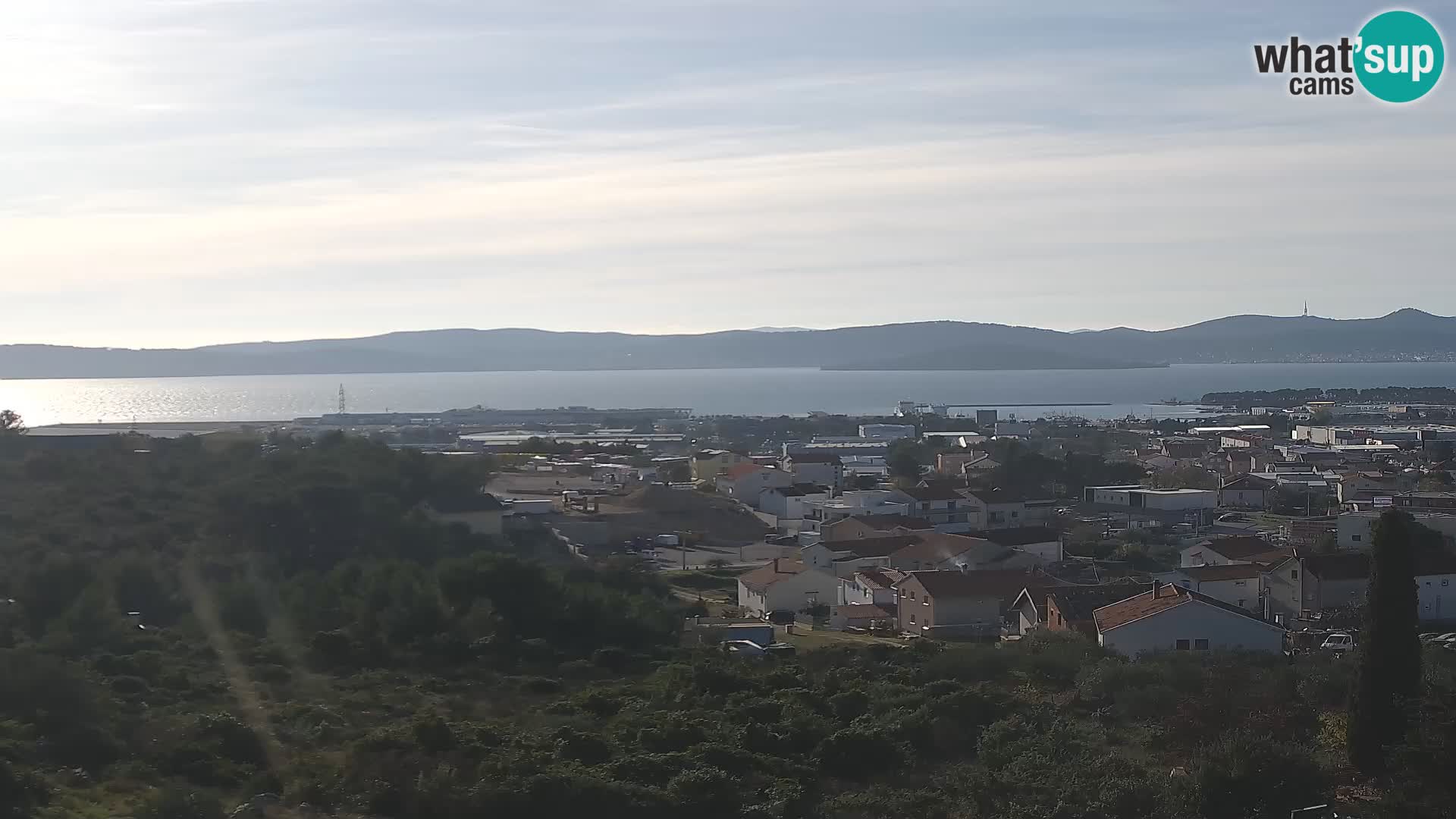 Zadar Port Gazenica Webcam Panorama, Zadar, Kroatien