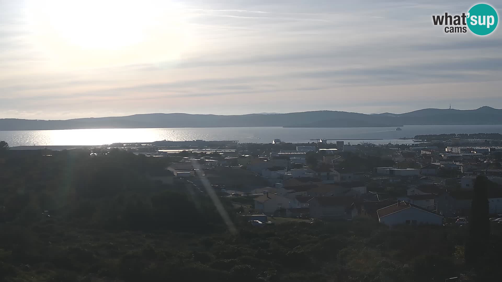 Zadar Port Gazenica Webcam Panorama, Zadar, Croatie