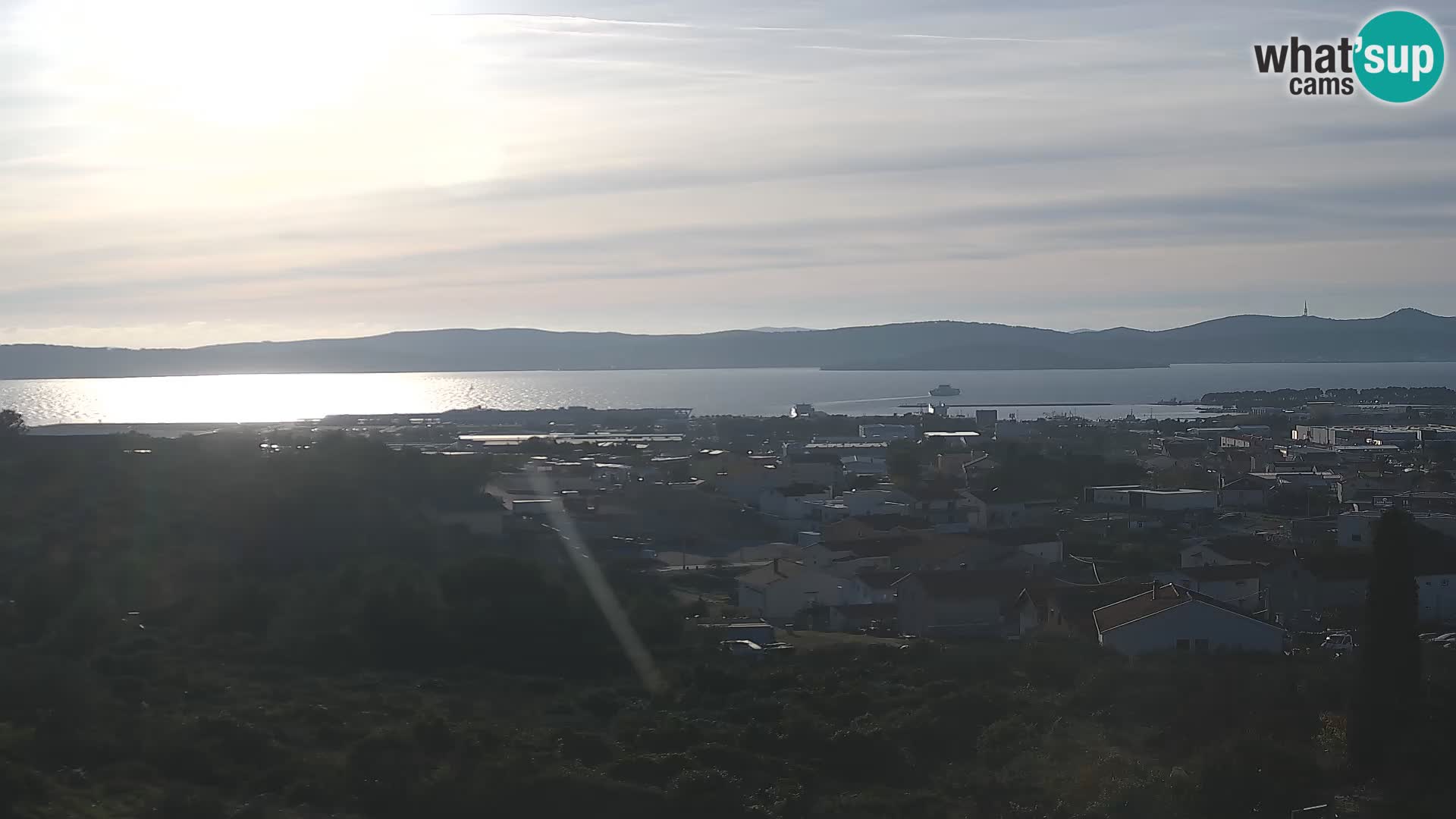 Zadar Port Gazenica Webcam Panorama, Zadar, Croatie