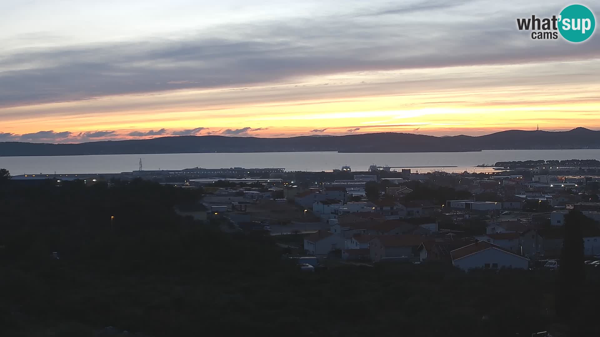 Zadar Porto di Gazenica Webcam Panorama, Zara, Croazia