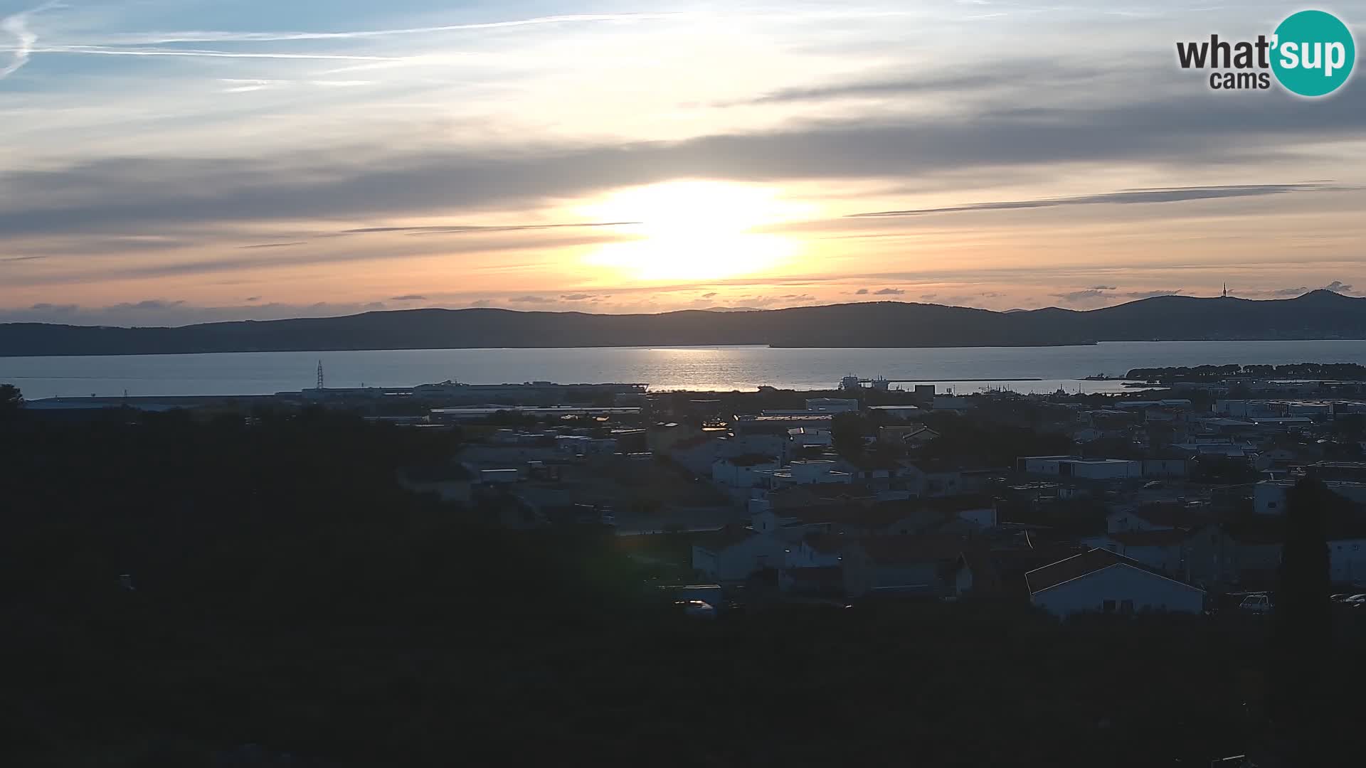 Zadar Port Gazenica Webcam Panorama, Zadar, Croatie