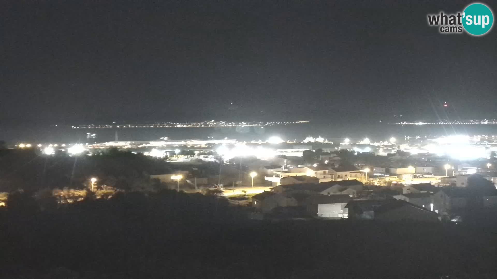 Panorama de la Webcam del Puerto Gazenica de Zadar, Zadar, Croacia