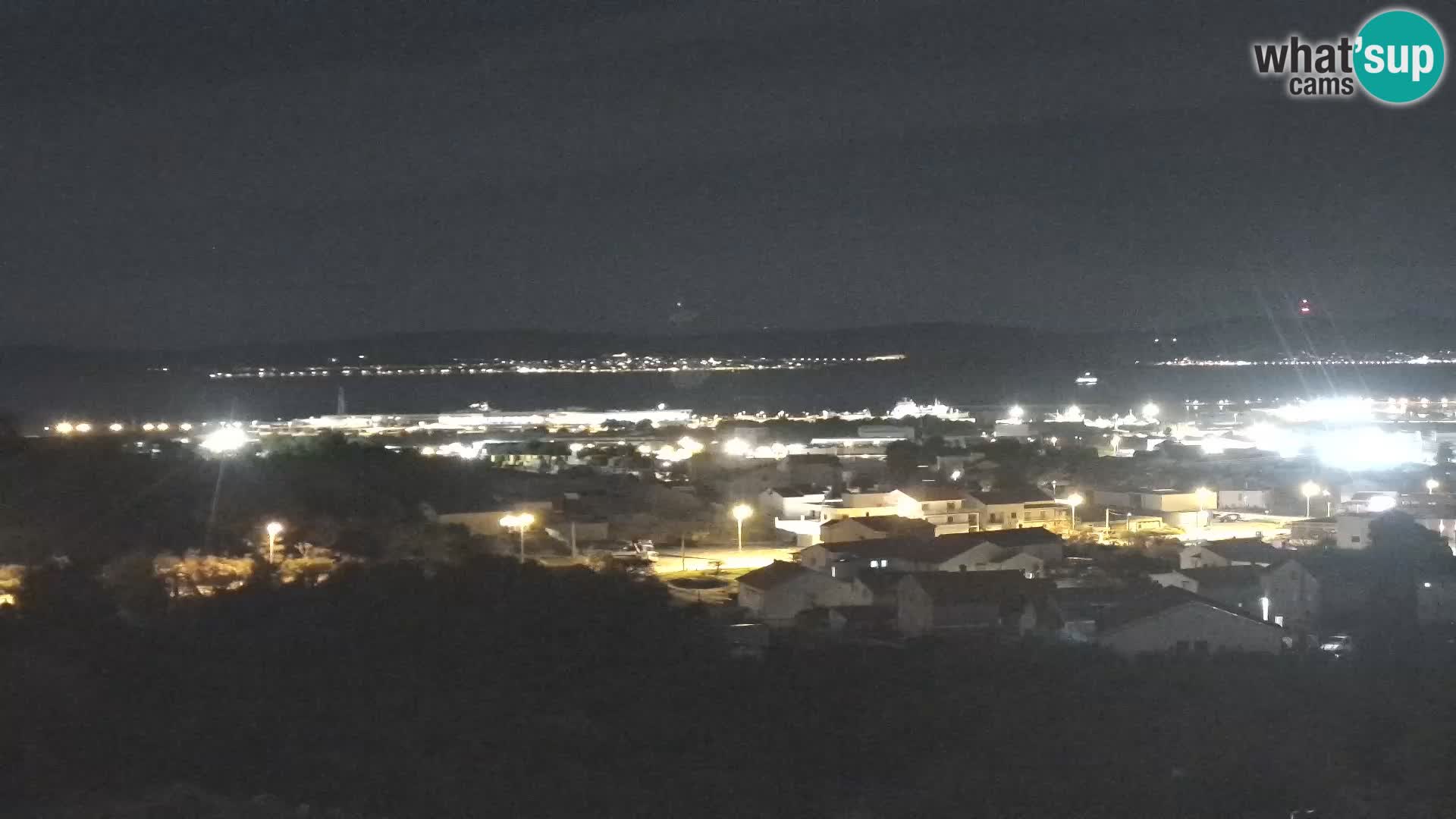 Panoramska web kamera Luke Gaženica u Zadru, Hrvatska