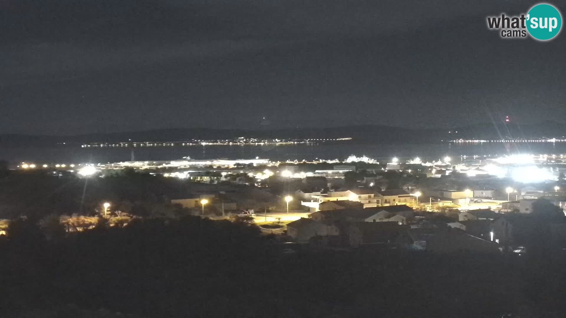 Panoramska web kamera Luke Gaženica u Zadru, Hrvatska