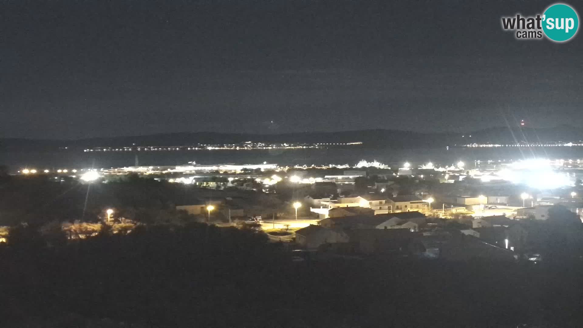 Panorama de la Webcam del Puerto Gazenica de Zadar, Zadar, Croacia