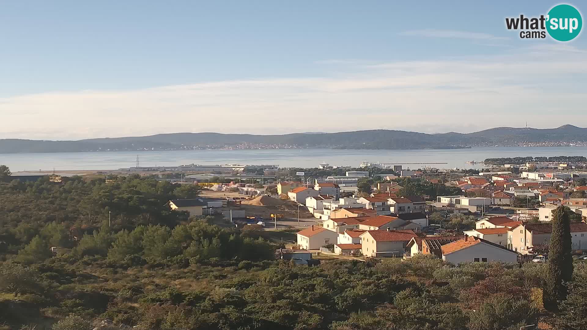 Zadar Port Gazenica Webcam Panorama, Zadar, Croatie