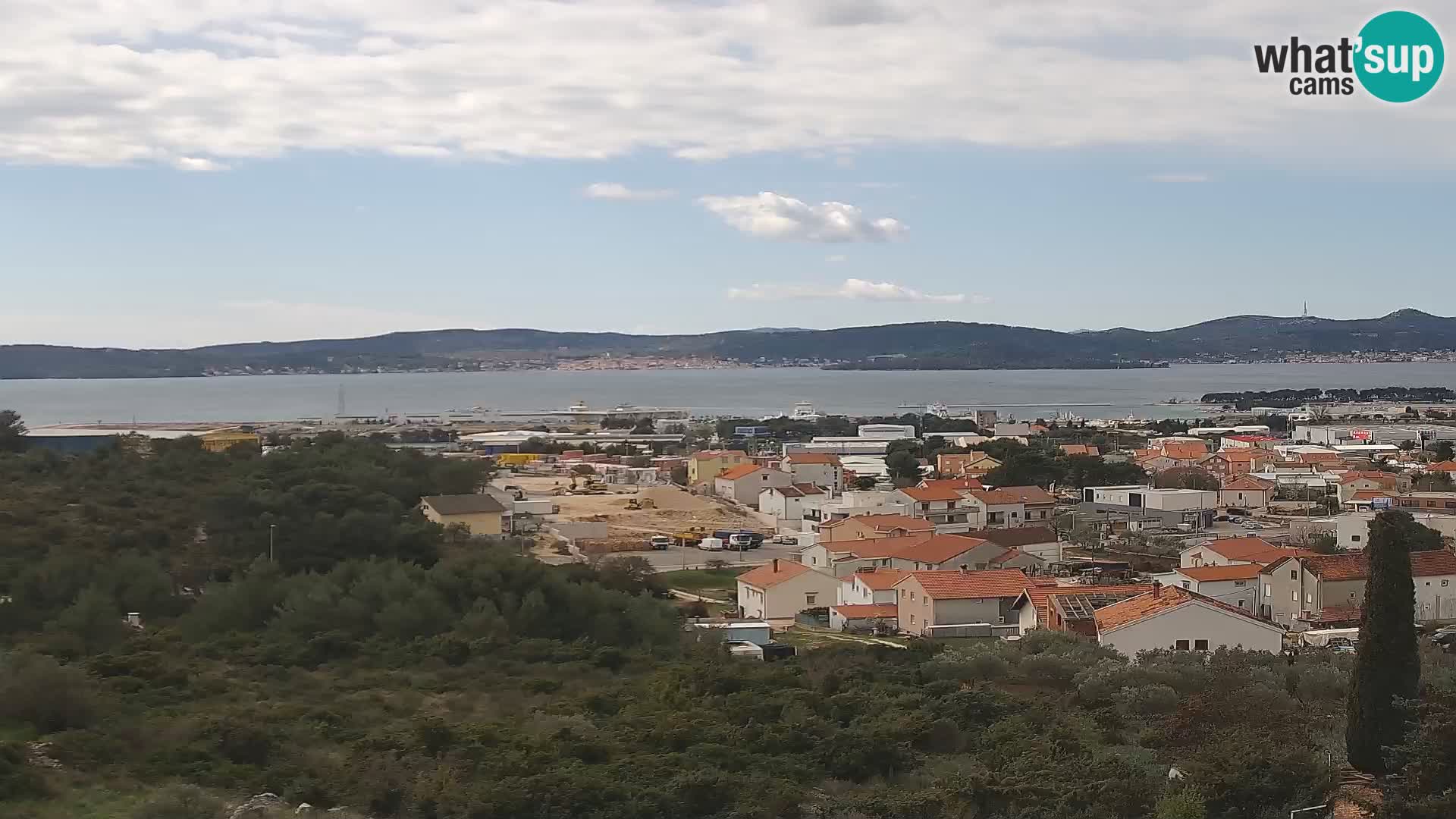Zadar Port Gazenica Webcam Panorama, Zadar, Croatia