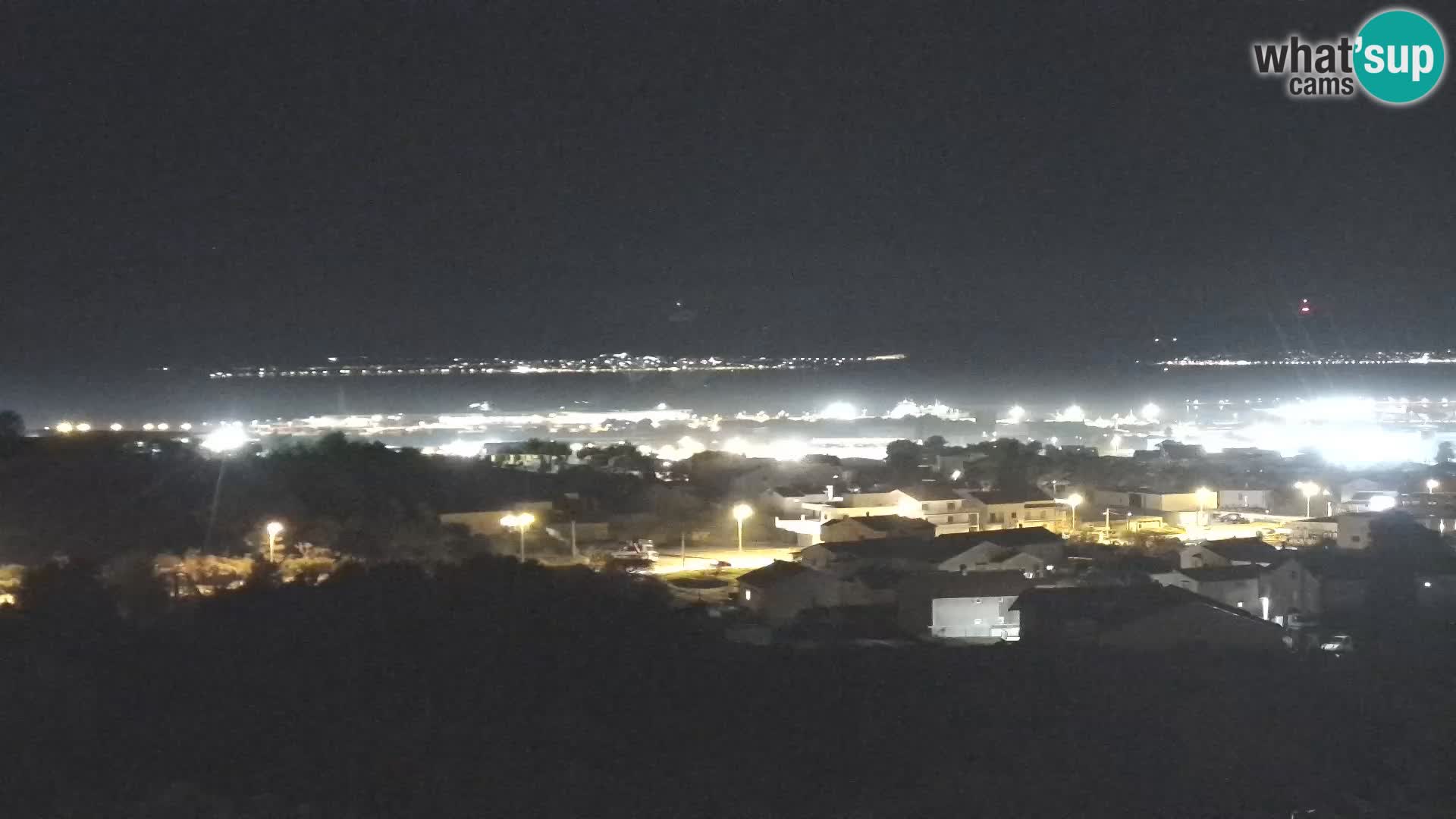 Panoramska web kamera Luke Gaženica u Zadru, Hrvatska