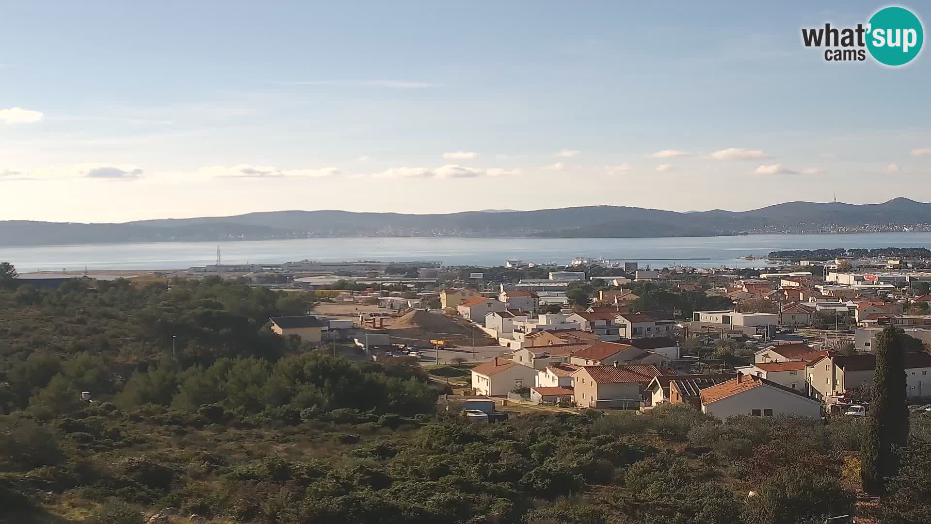 Zadar Port Gazenica Webcam Panorama, Zadar, Kroatien