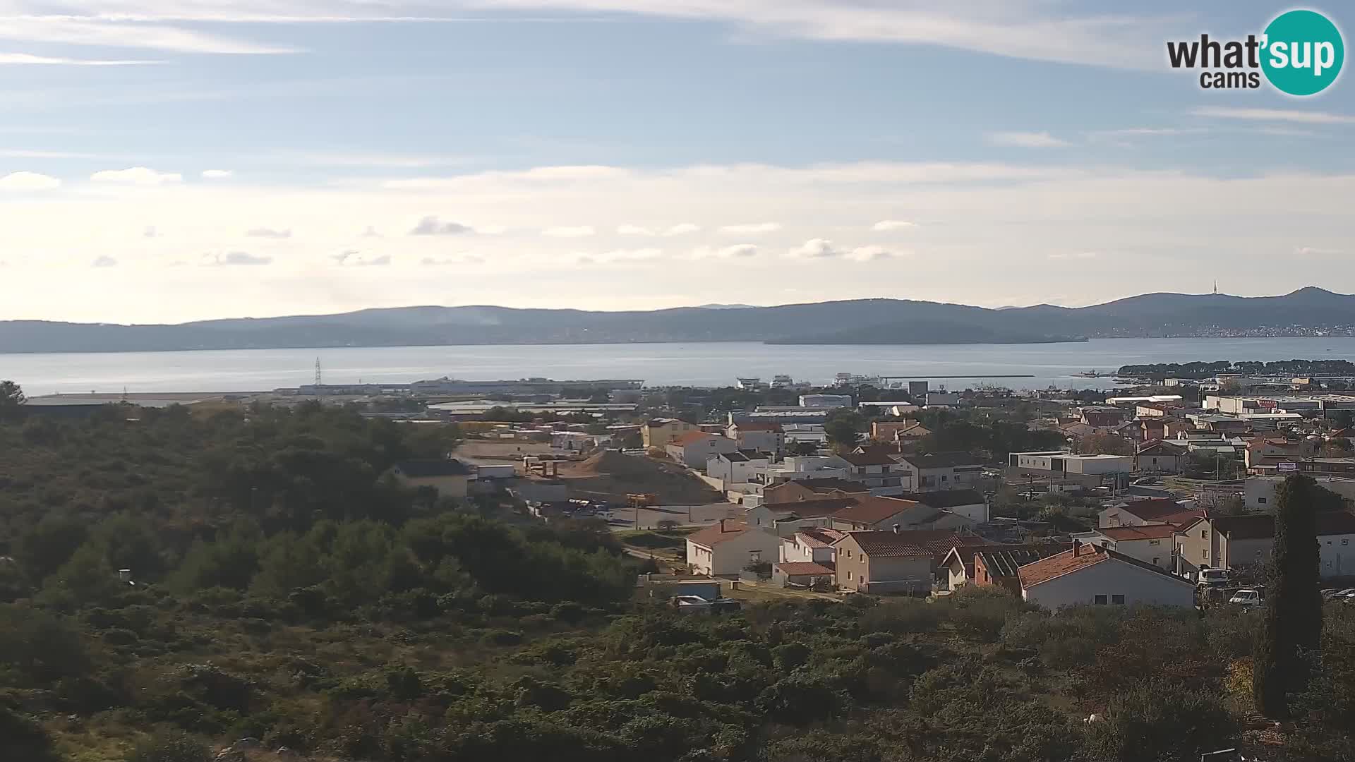 Zadar Port Gazenica Webcam Panorama, Zadar, Kroatien