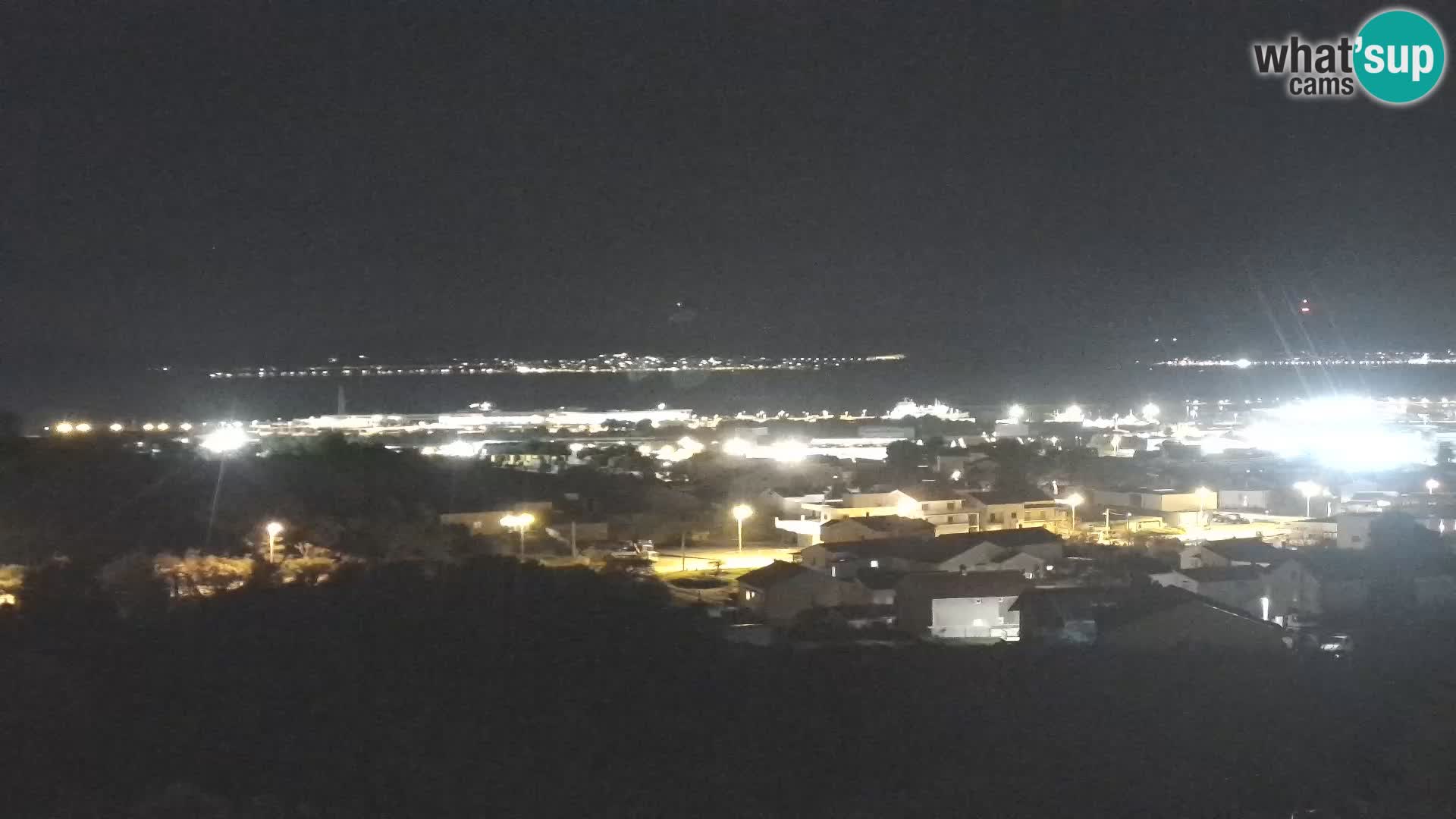 Panoramska web kamera Luke Gaženica u Zadru, Hrvatska