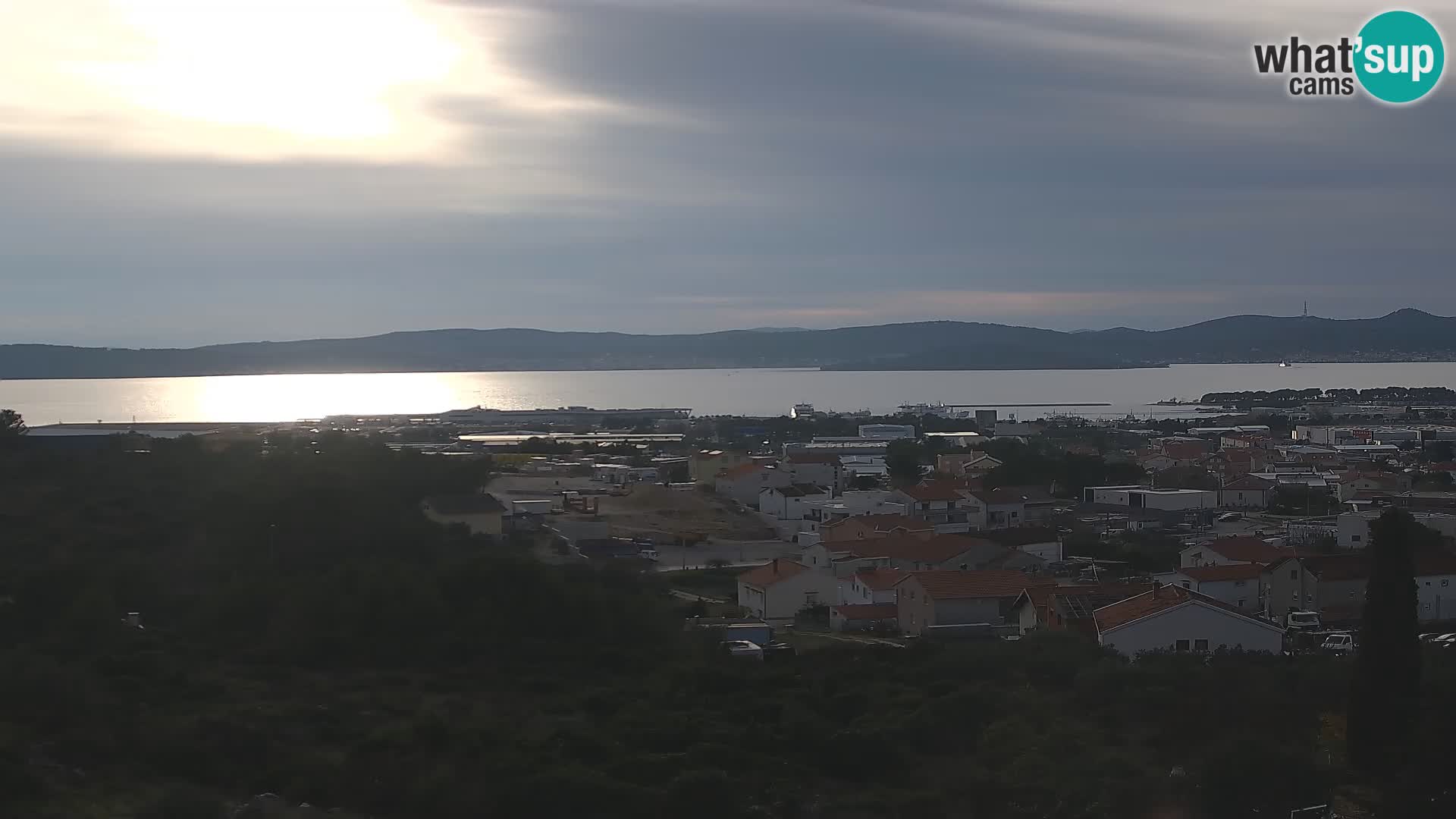 Zadar Port Gazenica Webcam Panorama, Zadar, Croatia