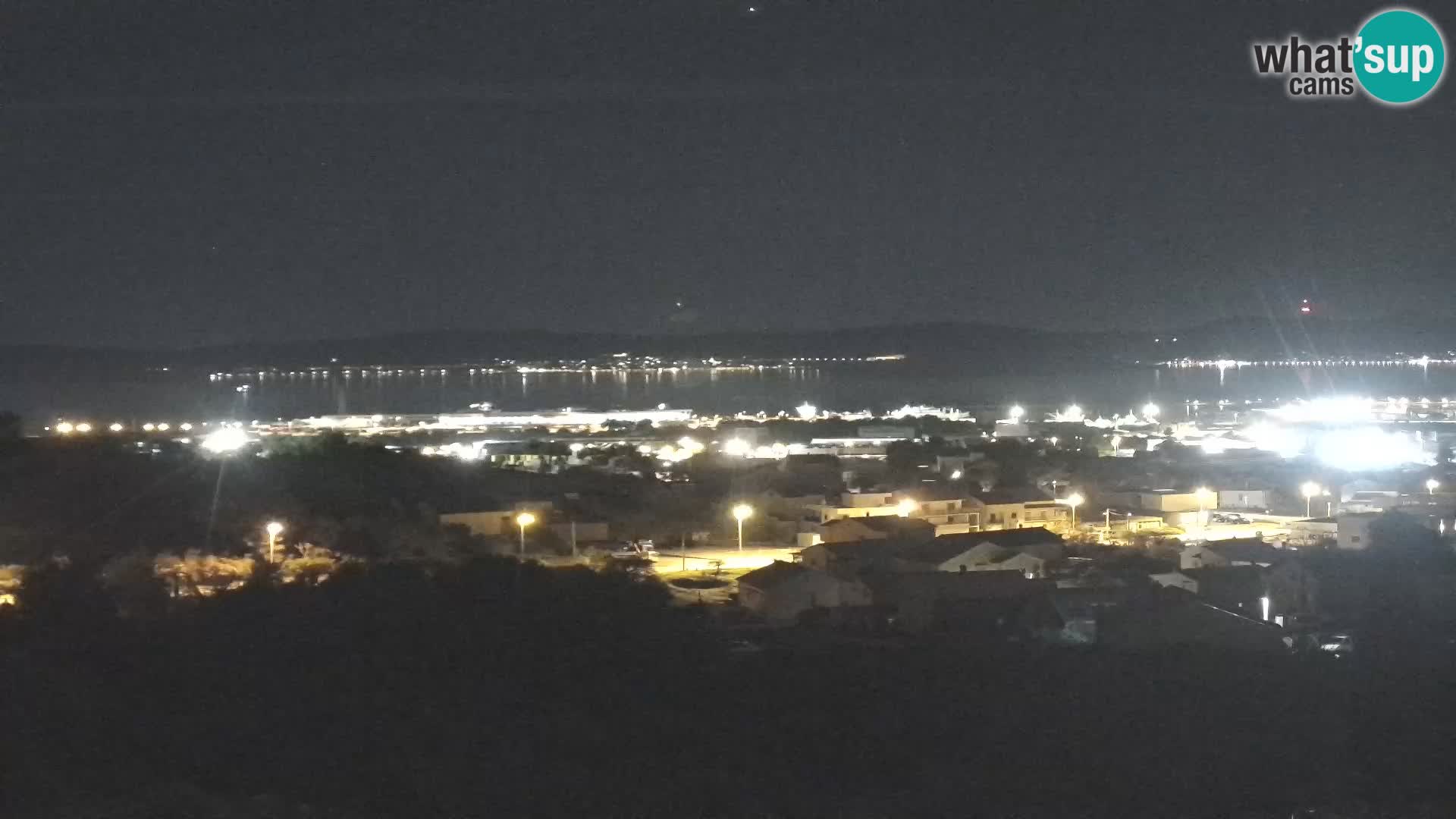 Panorama de la Webcam del Puerto Gazenica de Zadar, Zadar, Croacia