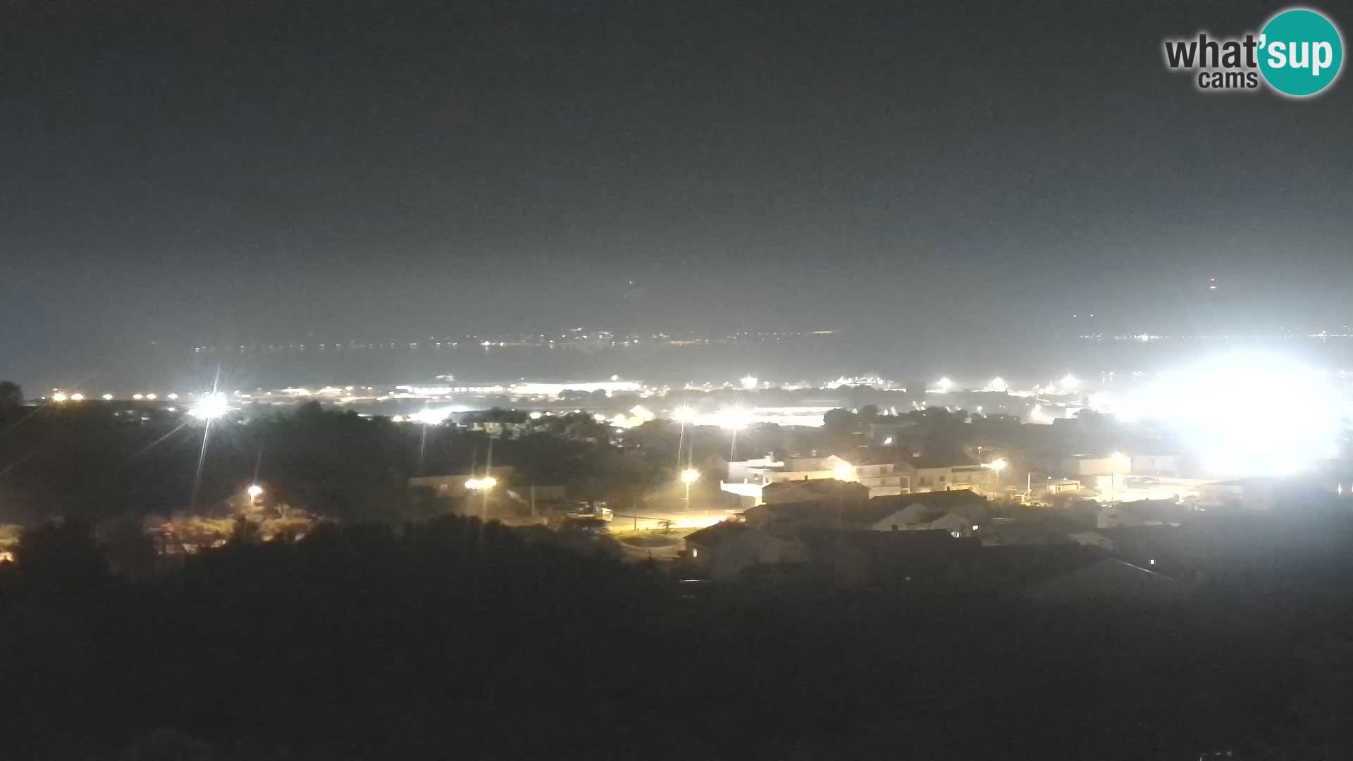 Panoramska web kamera Luke Gaženica u Zadru, Hrvatska