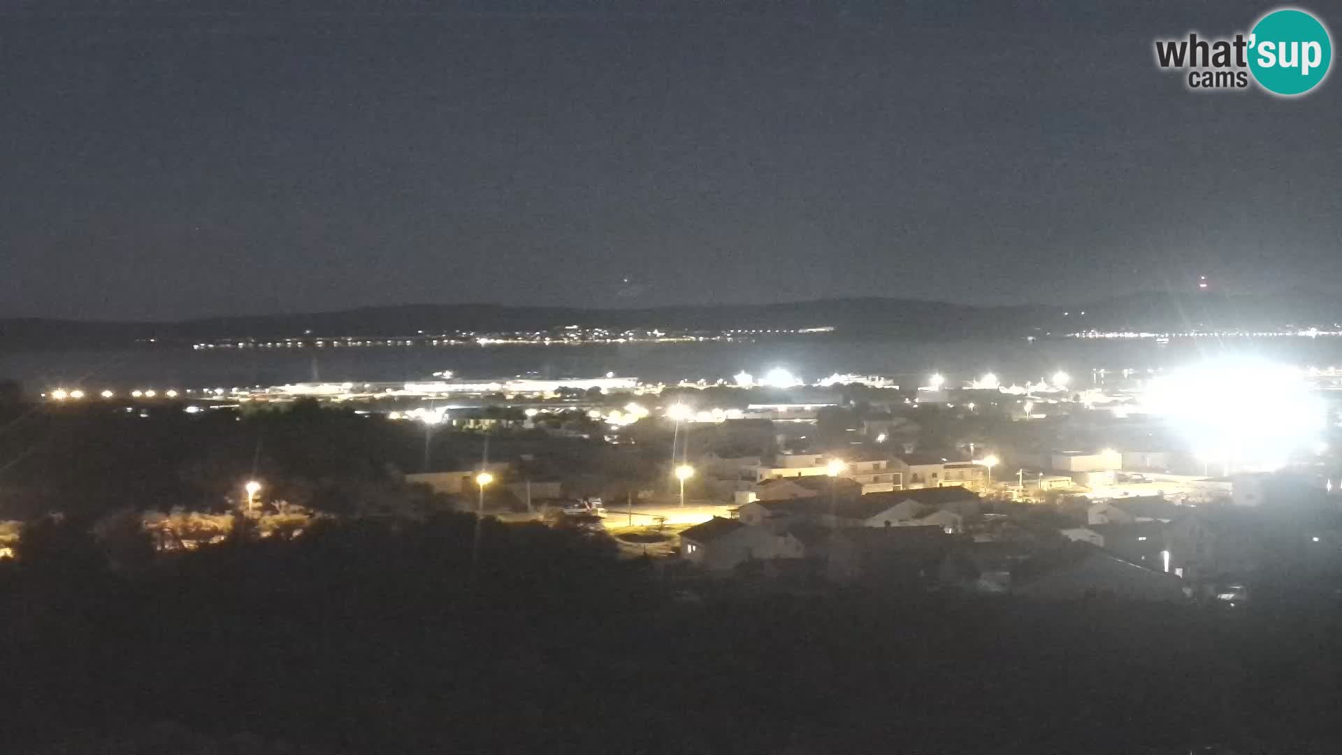 Panoramska web kamera Luke Gaženica u Zadru, Hrvatska