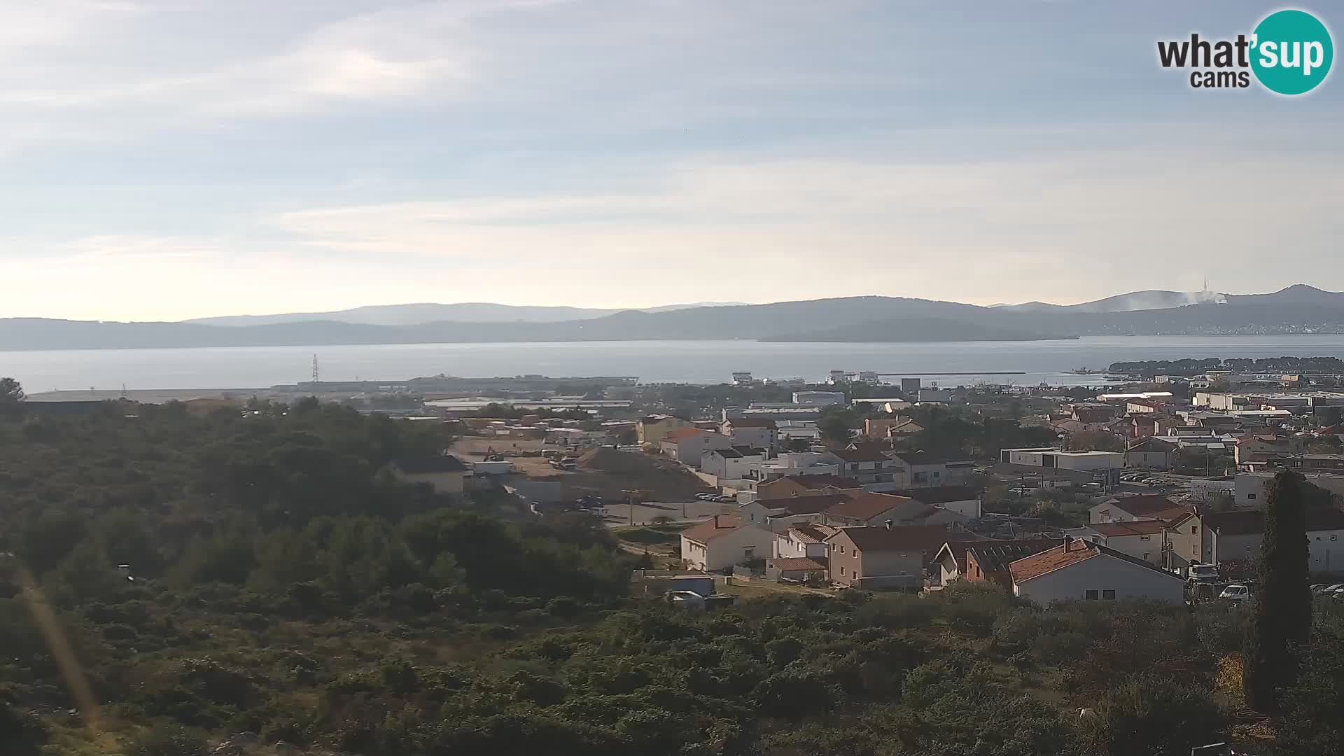 Zadar Port Gazenica Webcam Panorama, Zadar, Kroatien