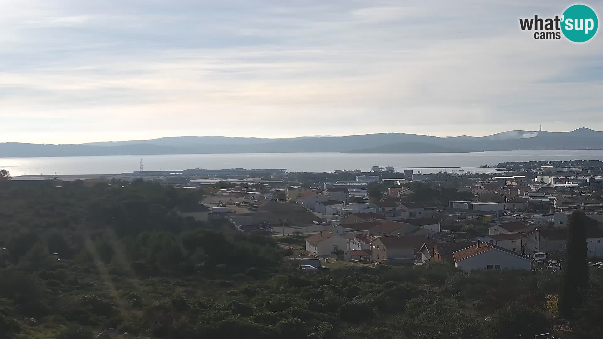 Zadar Port Gazenica Webcam Panorama, Zadar, Kroatien
