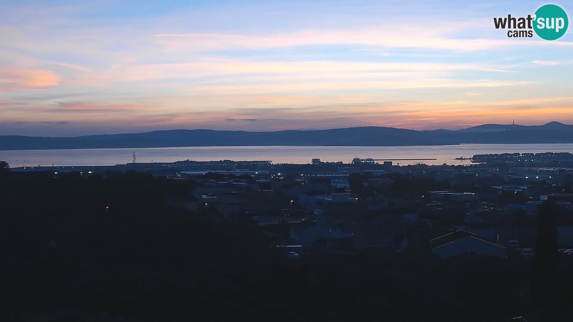 Zadar Port Gazenica Webcam Panorama, Zadar, Croatie