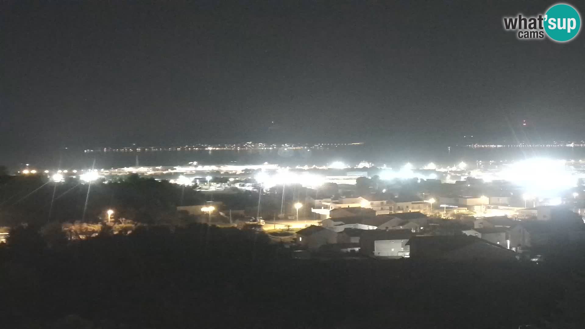Panorama de la Webcam del Puerto Gazenica de Zadar, Zadar, Croacia