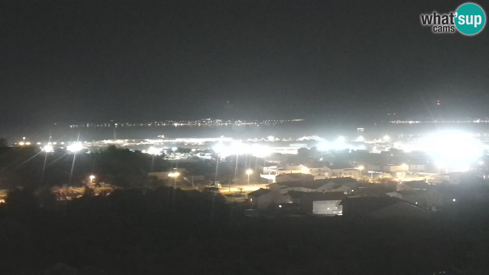 Panorama de la Webcam del Puerto Gazenica de Zadar, Zadar, Croacia